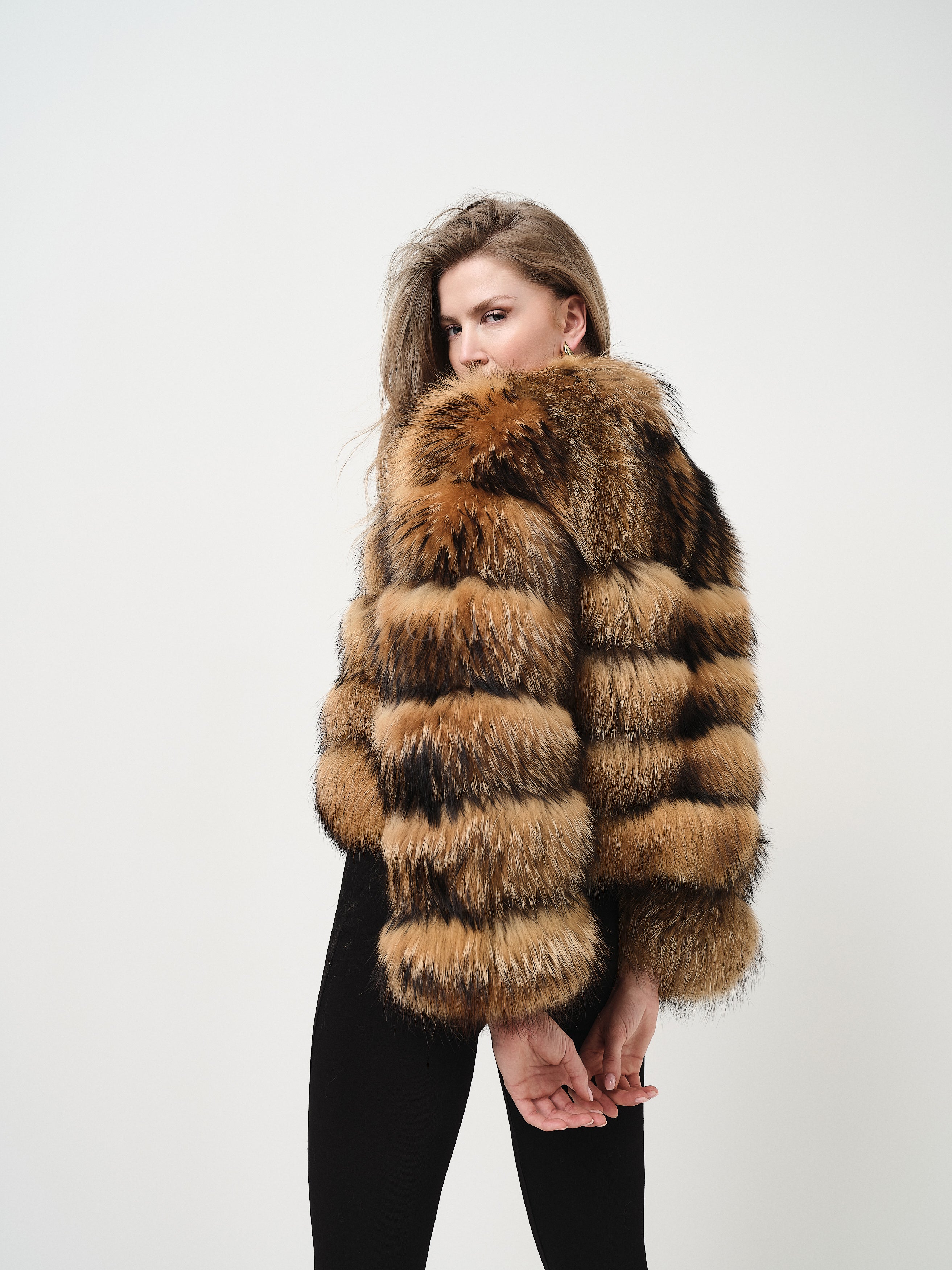 PELLICCIA LUISE NATURAL RACCOON