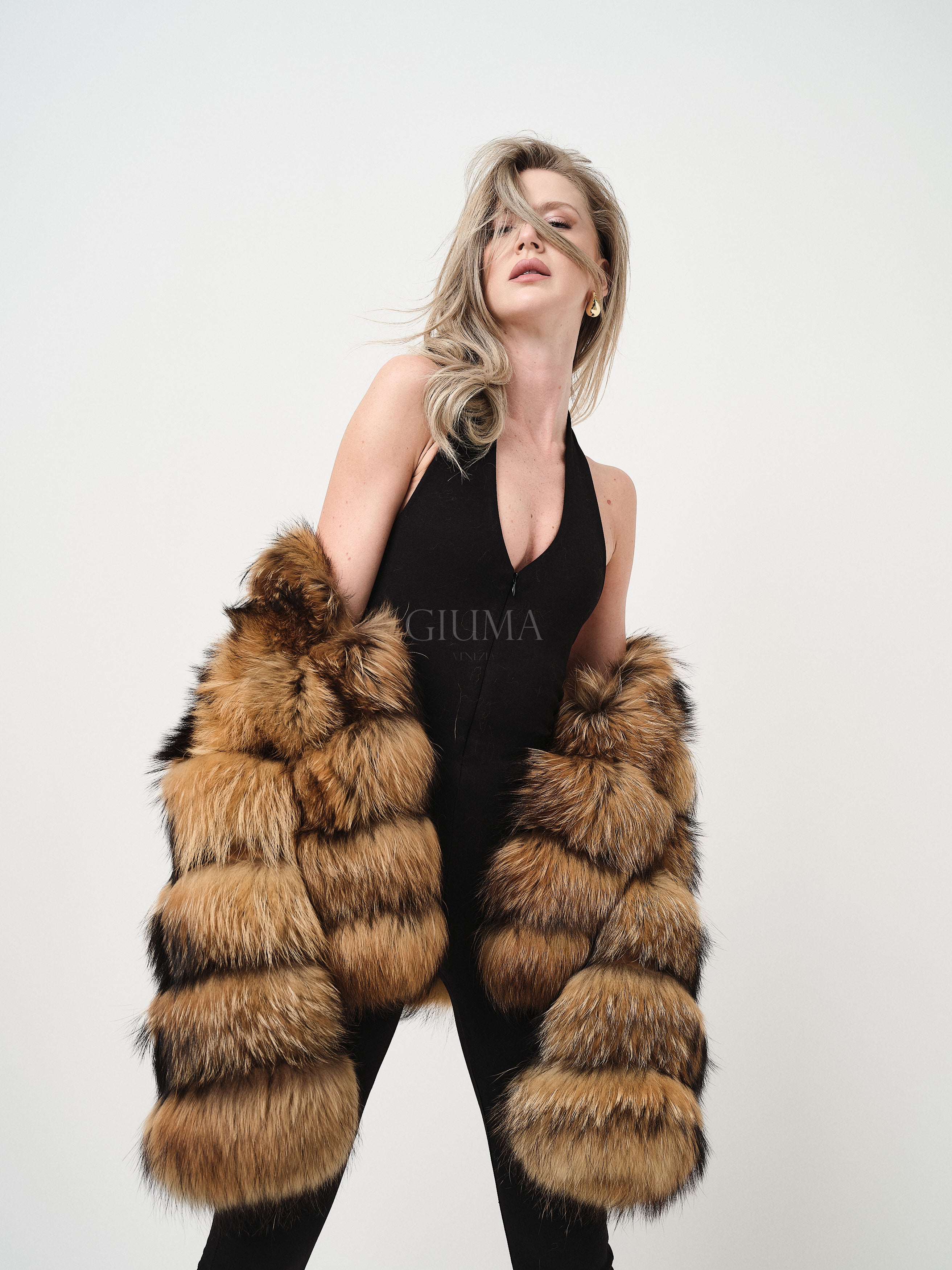 PELLICCIA LUISE NATURAL RACCOON