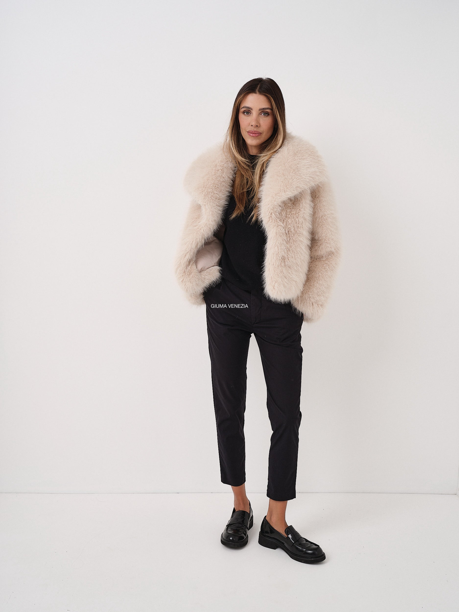 JULIE CREAM - ECO FUR