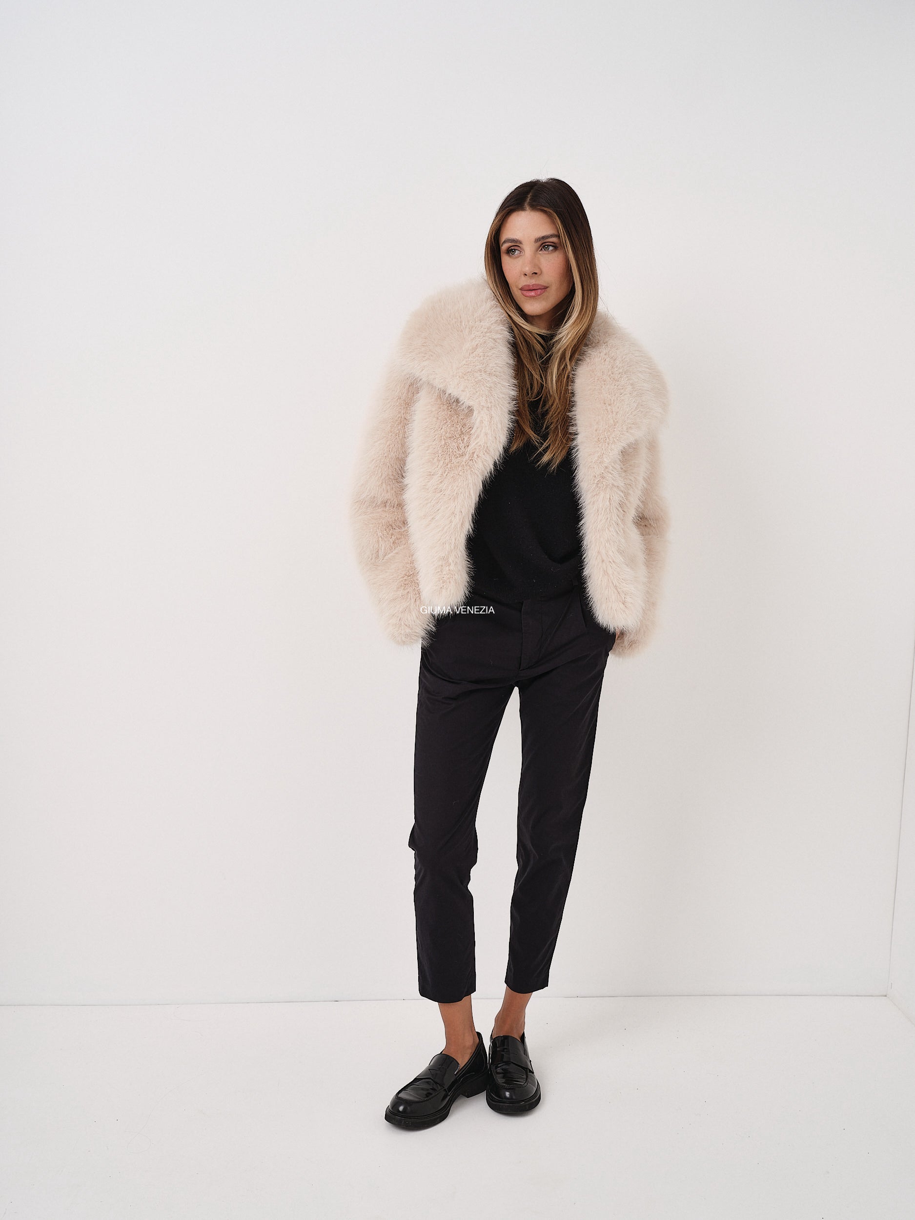 JULIE CREAM - ECO FUR