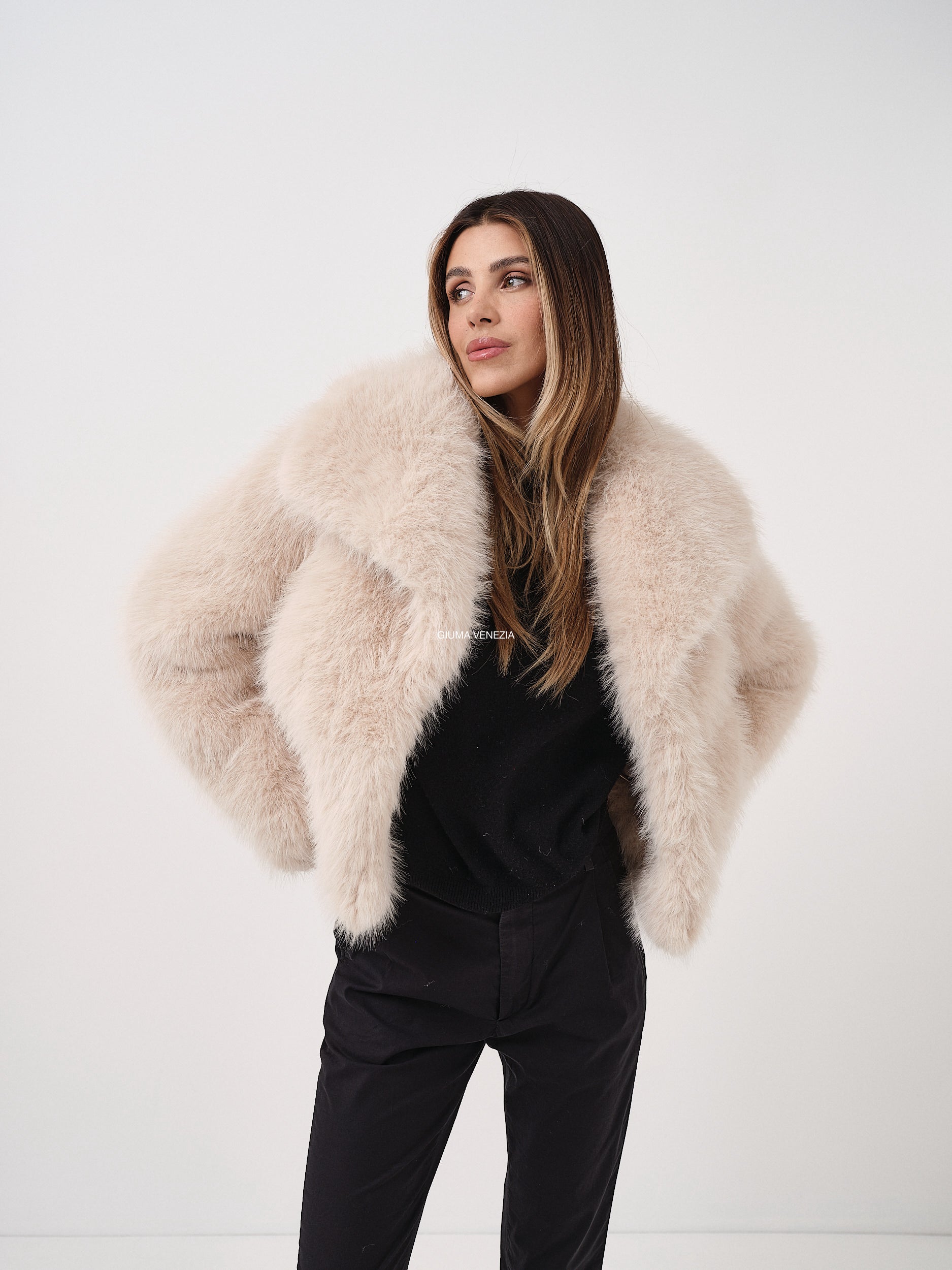 JULIE CREAM - ECO FUR