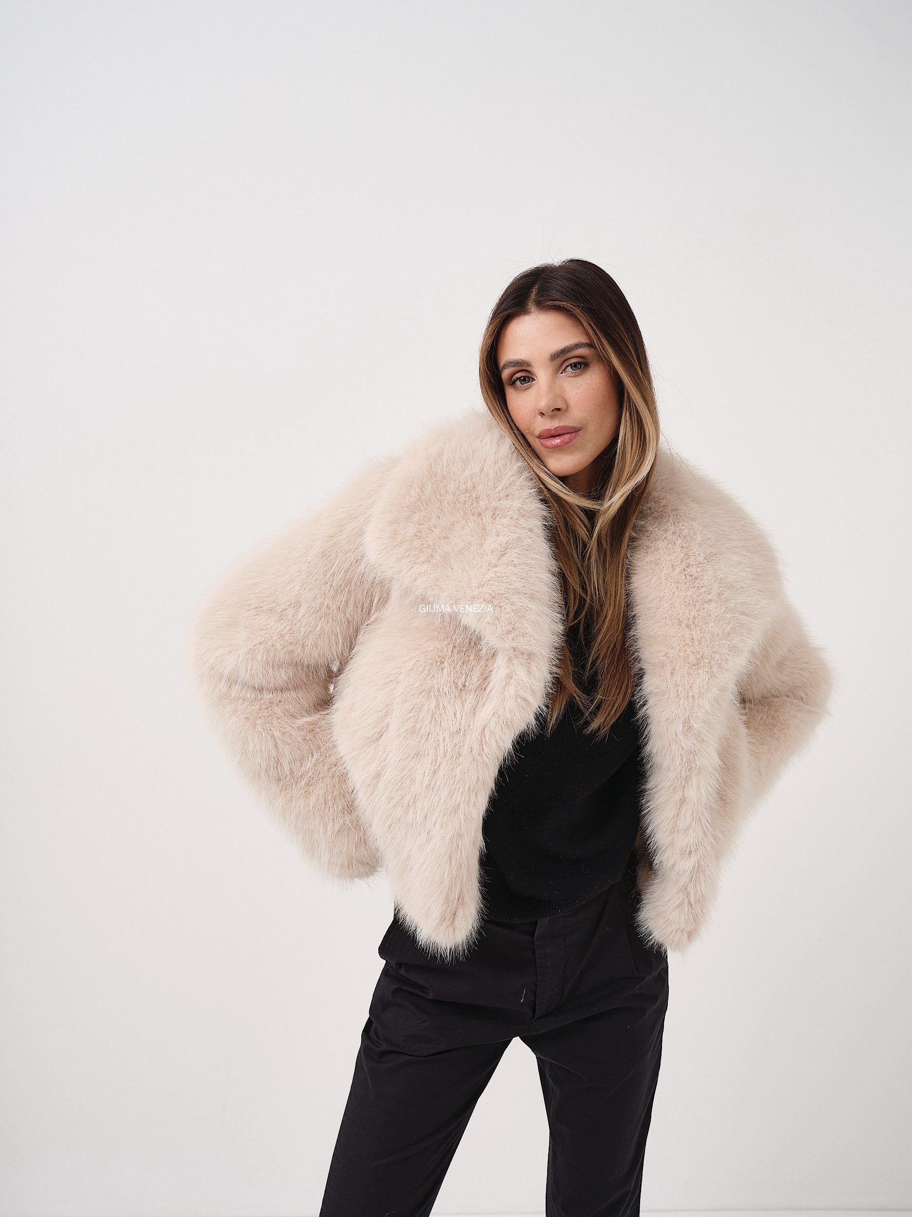 JULIE CREAM - ECO FUR