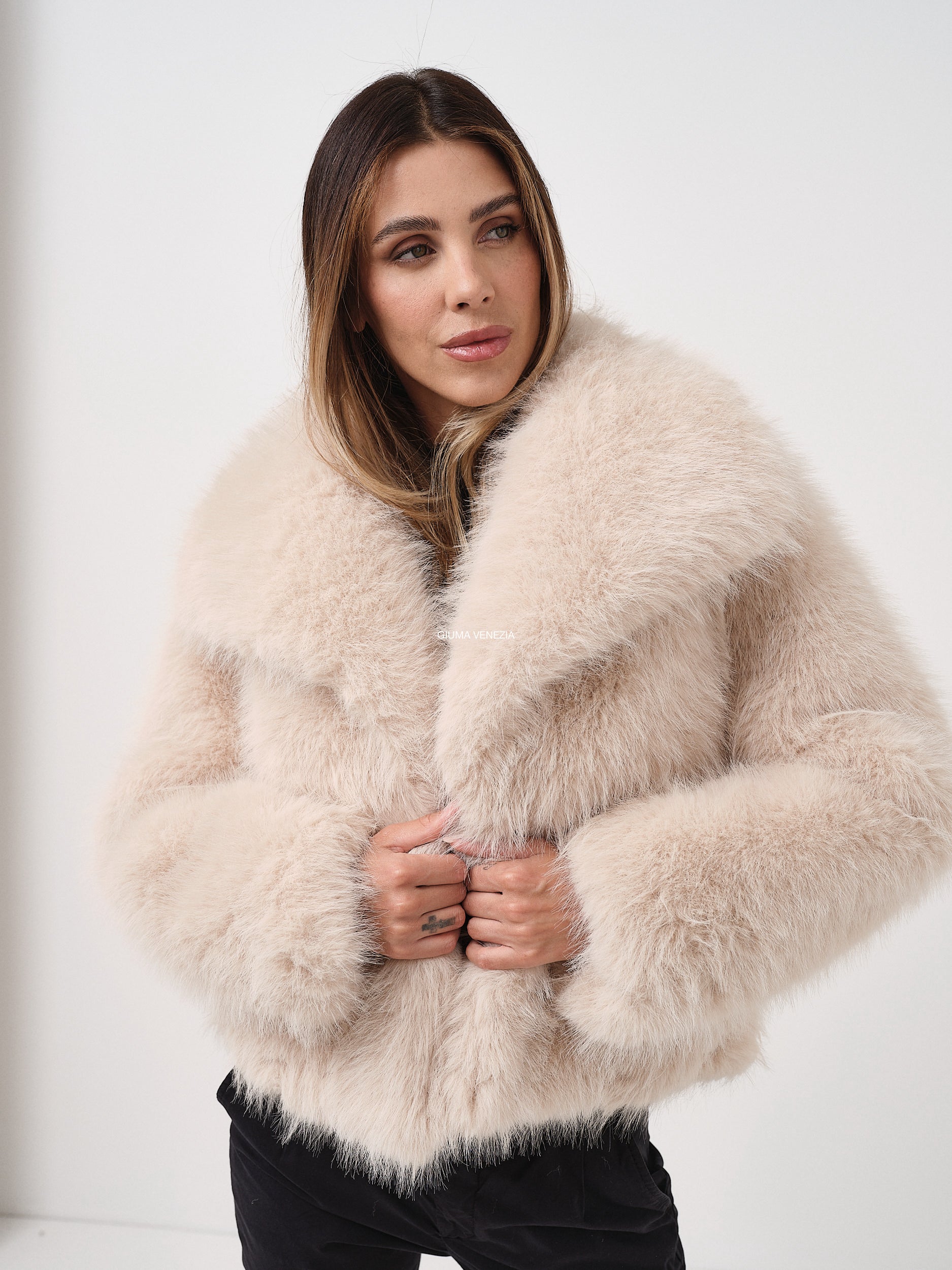 JULIE CREAM - ECO FUR