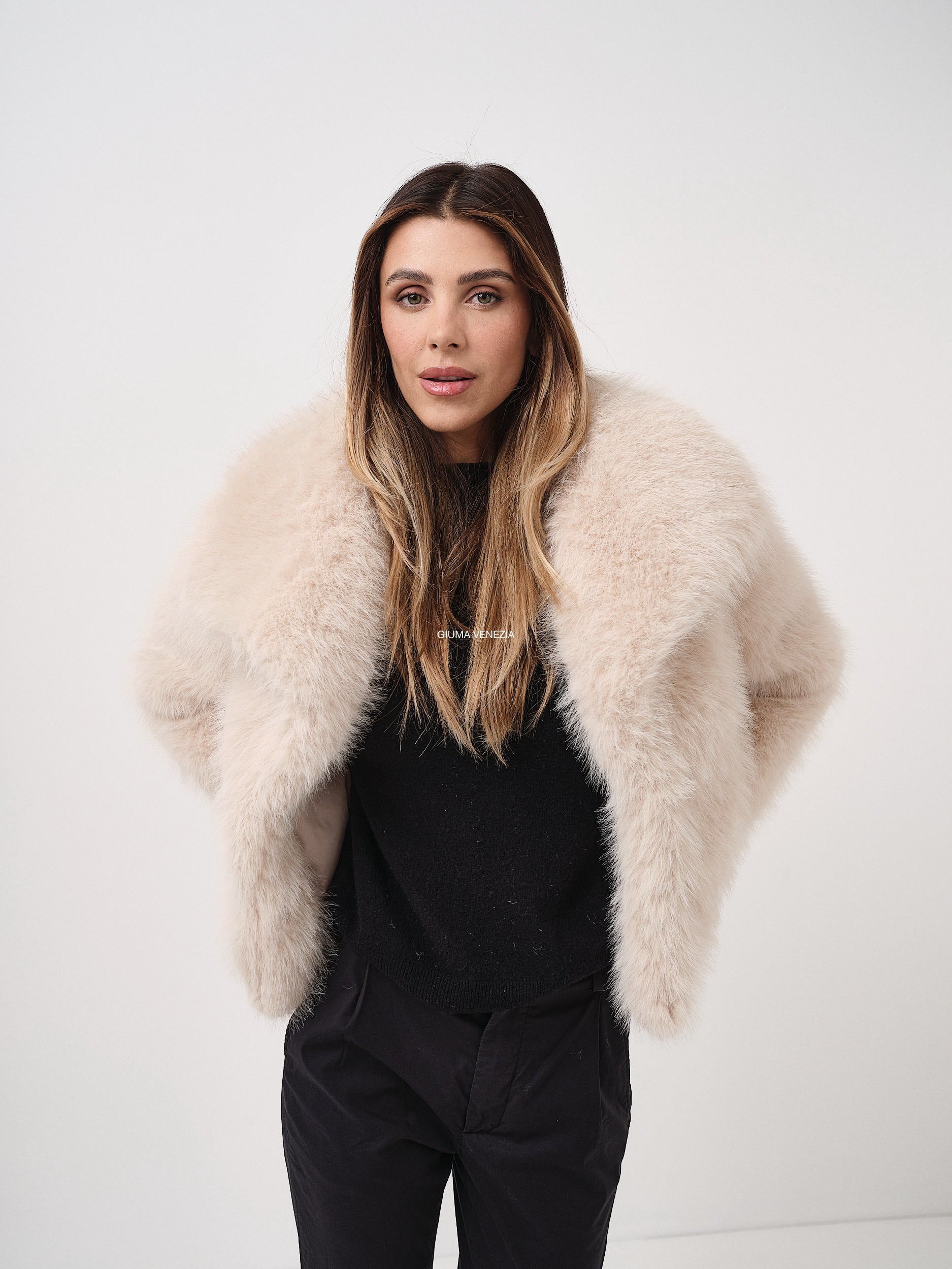 JULIE CREAM - ECO FUR