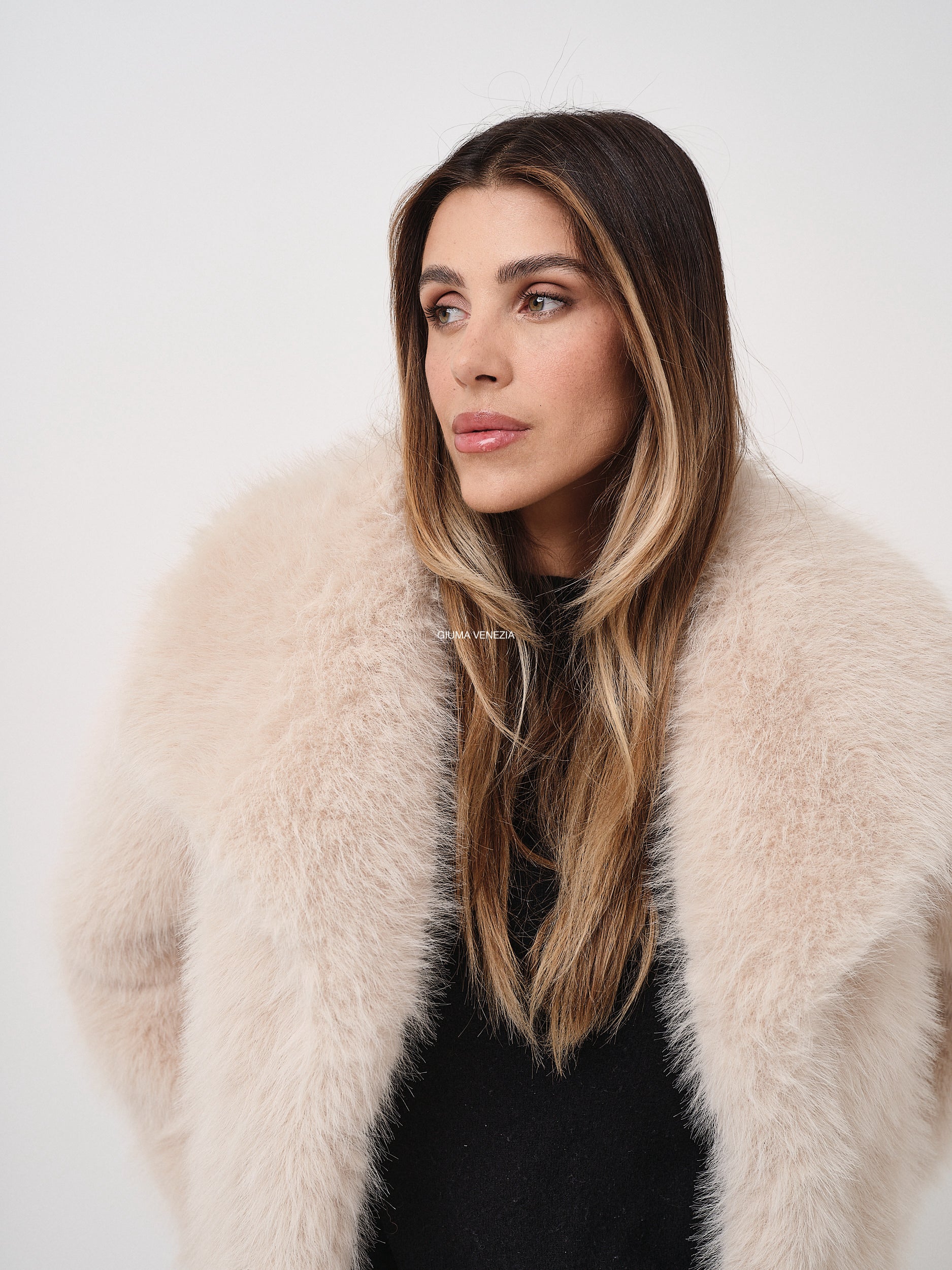 JULIE CREAM - ECO FUR