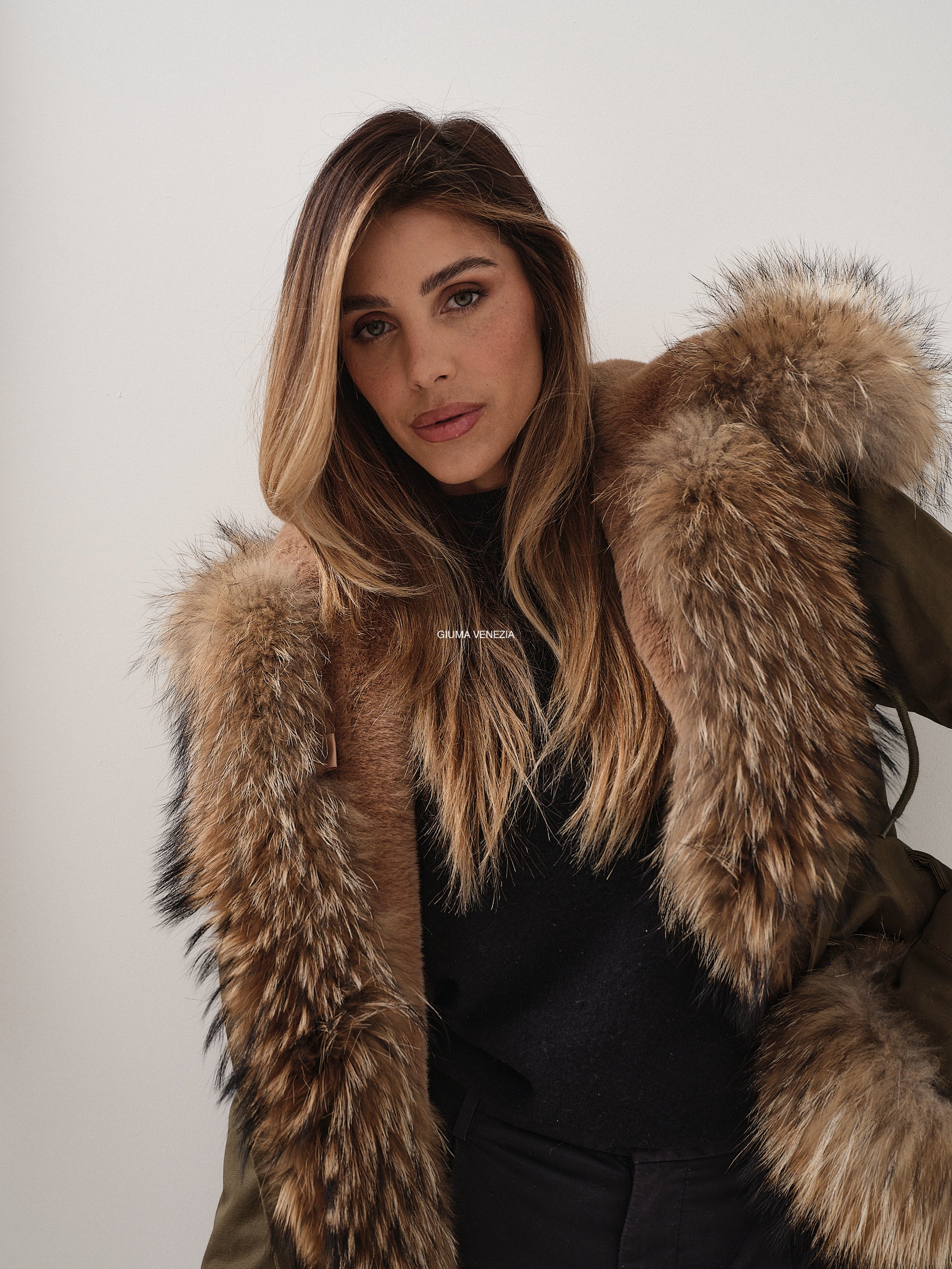 PARKA OSLO faux fur interior