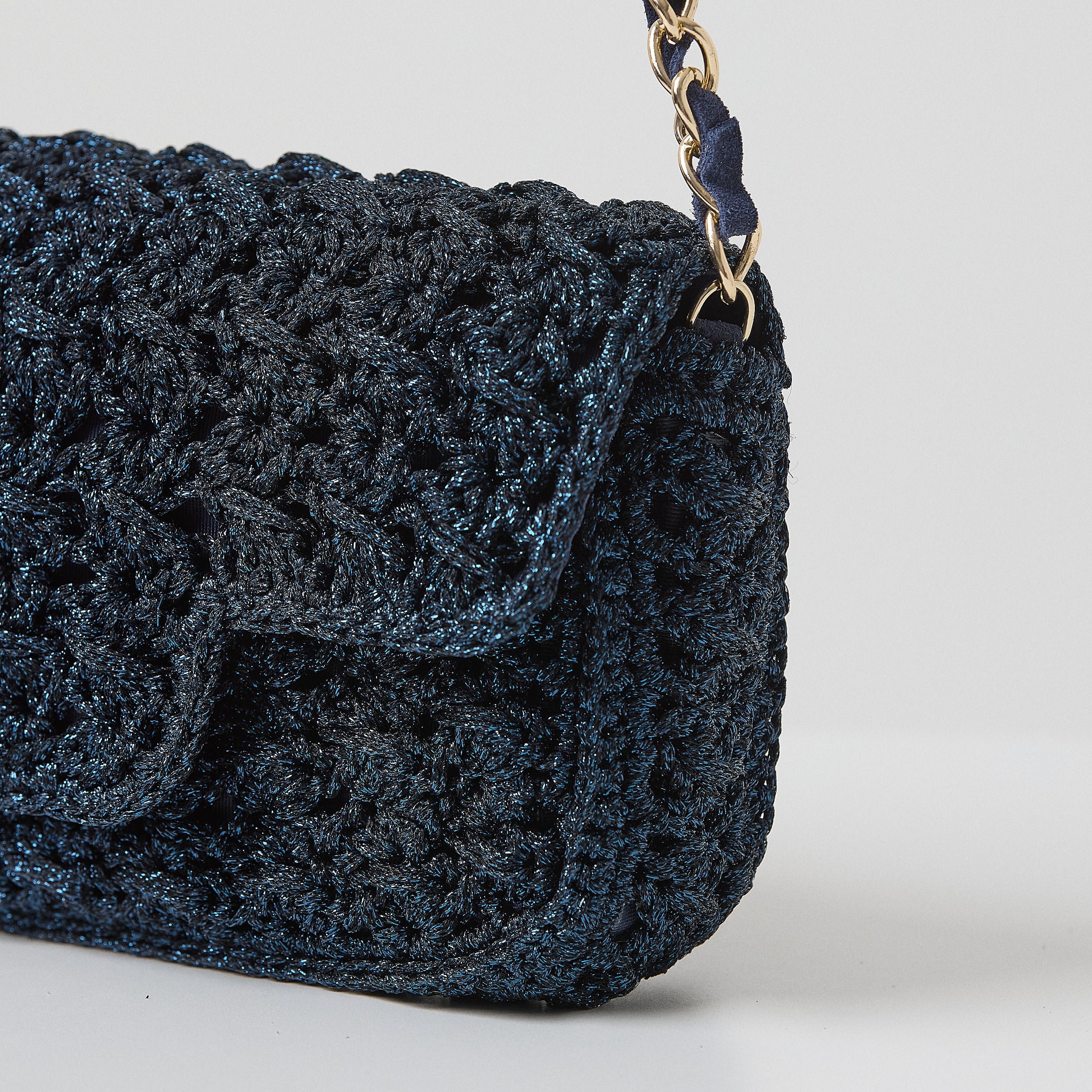 ELLA - LUREX NAVY