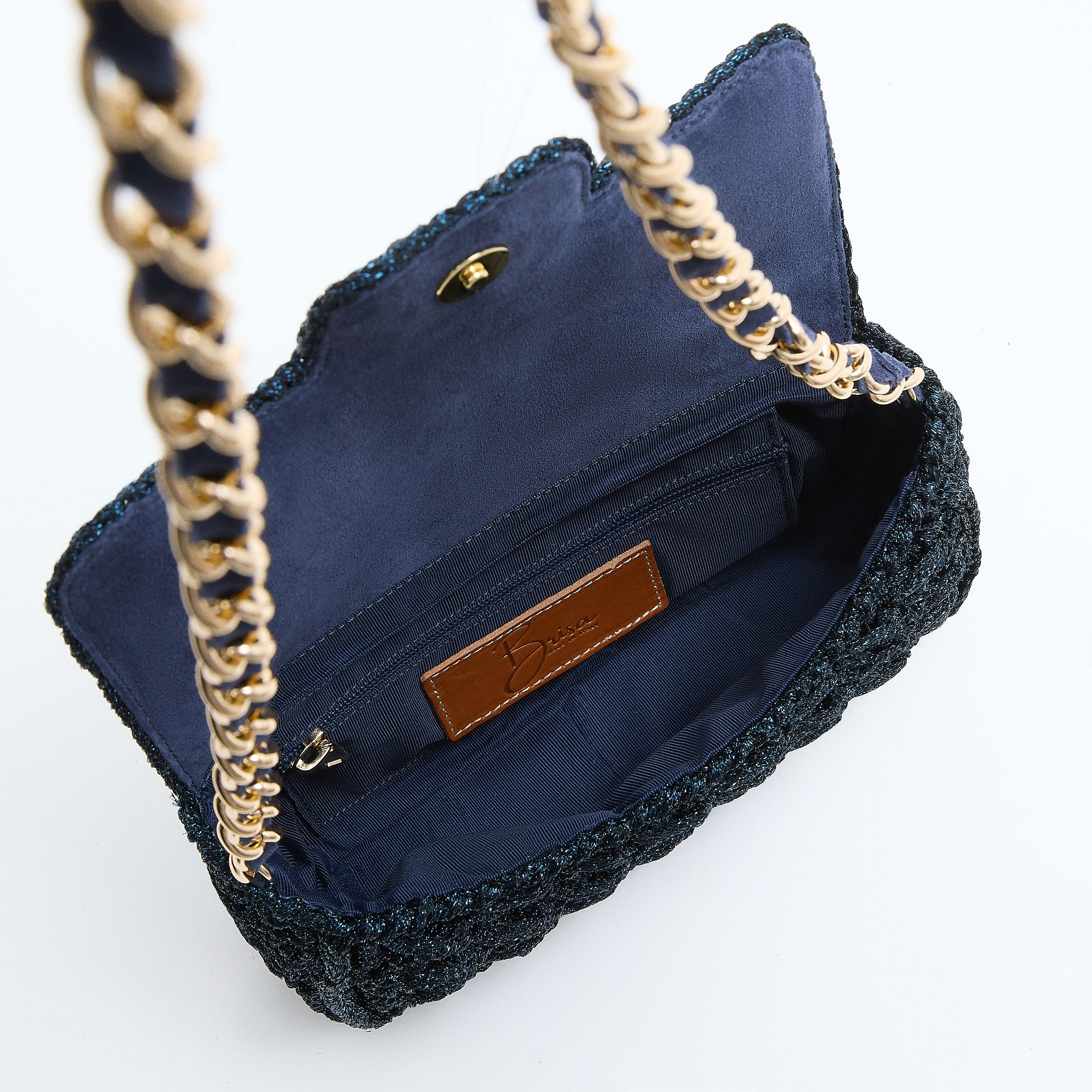 ELLA - LUREX NAVY