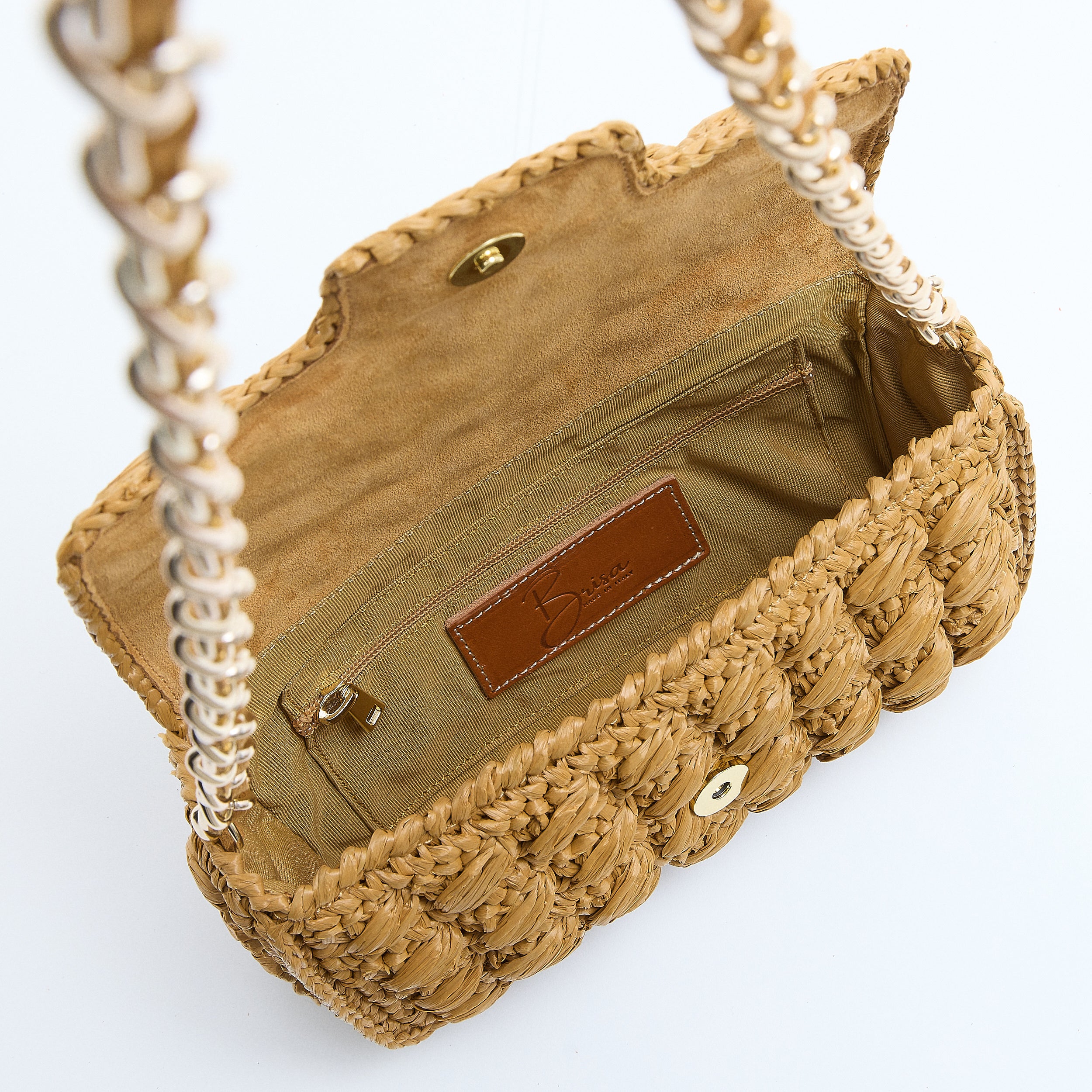 ELLA - CARAMEL RAFFIA