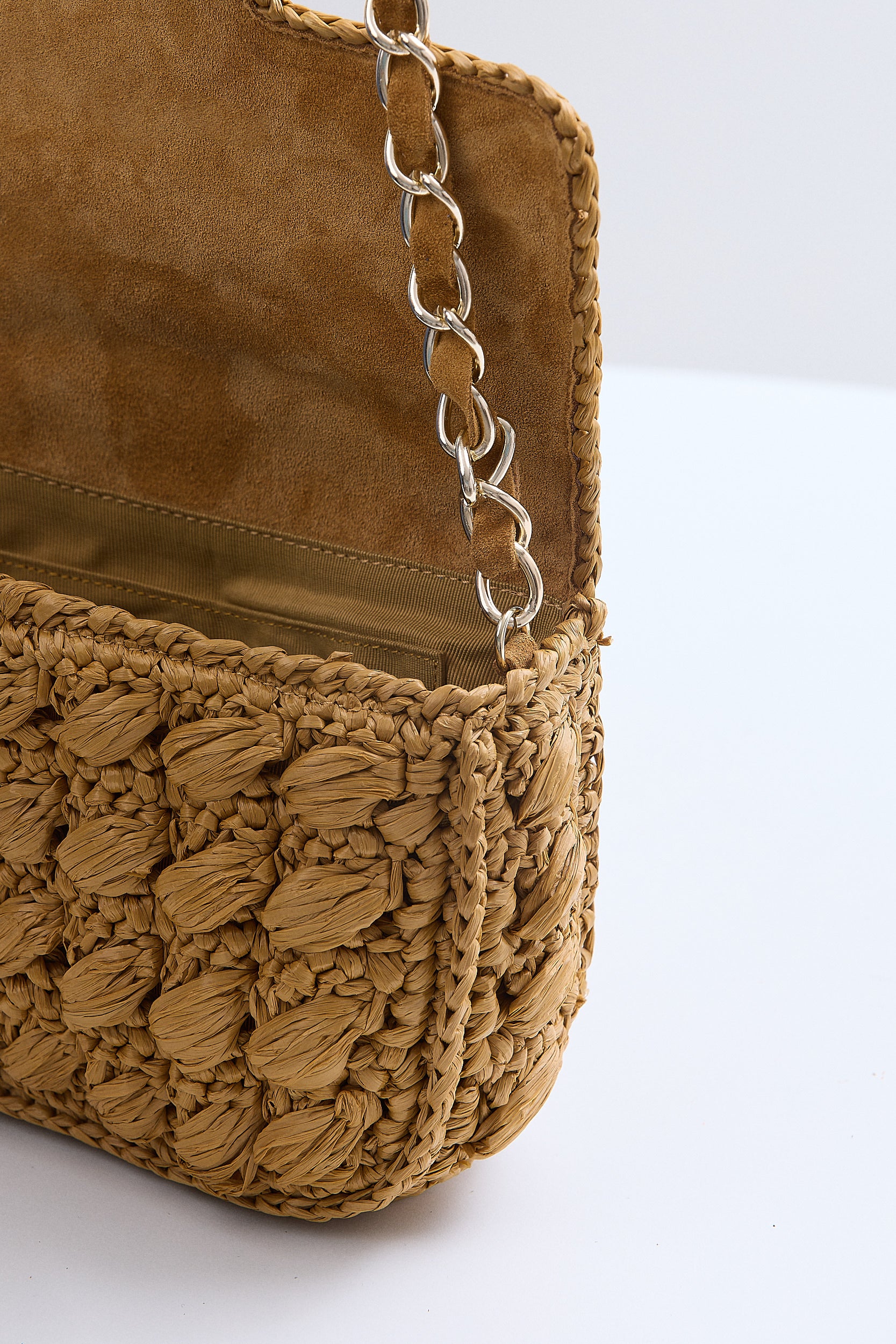 ELLA - CARAMEL RAFFIA