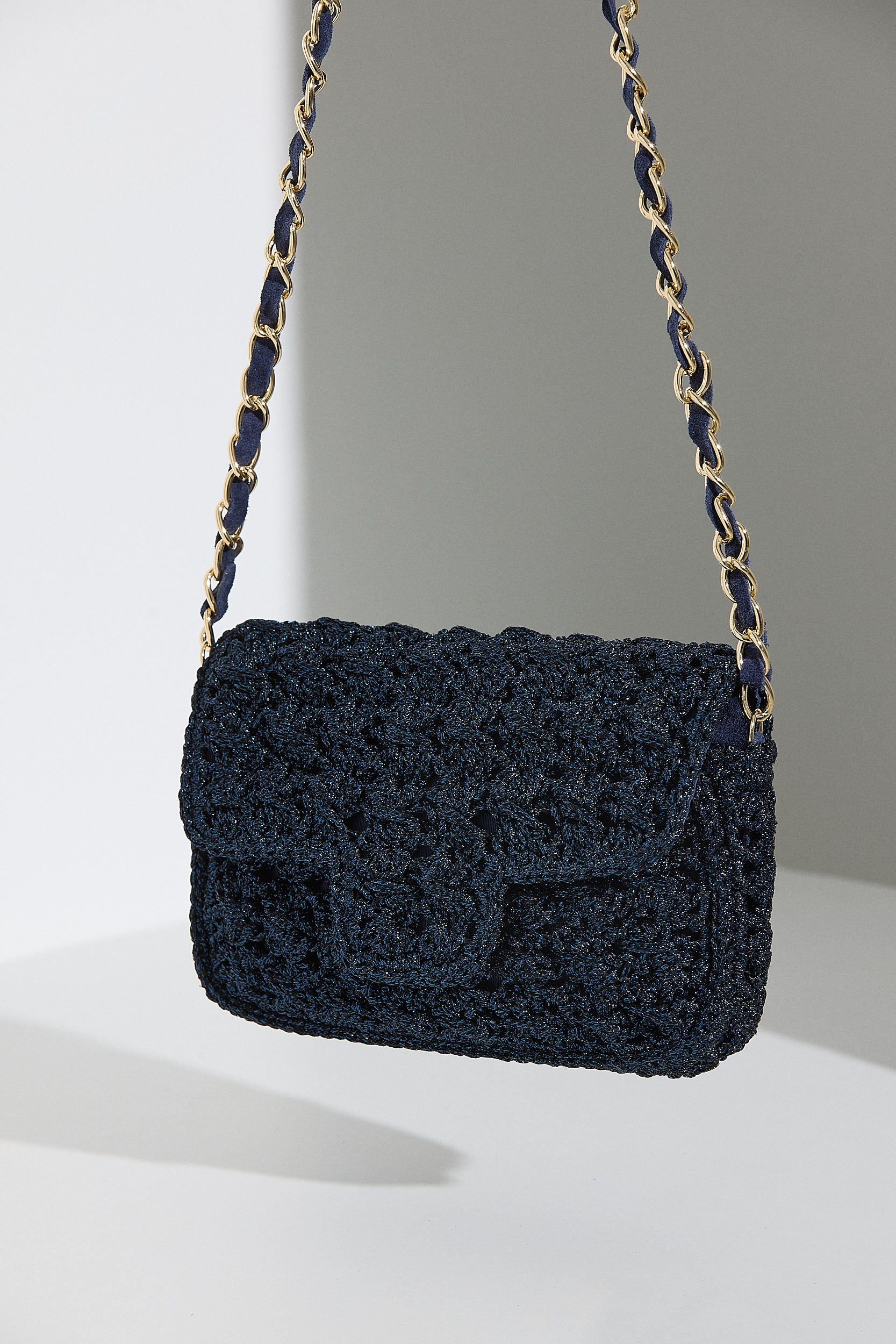 ELLA - LUREX NAVY