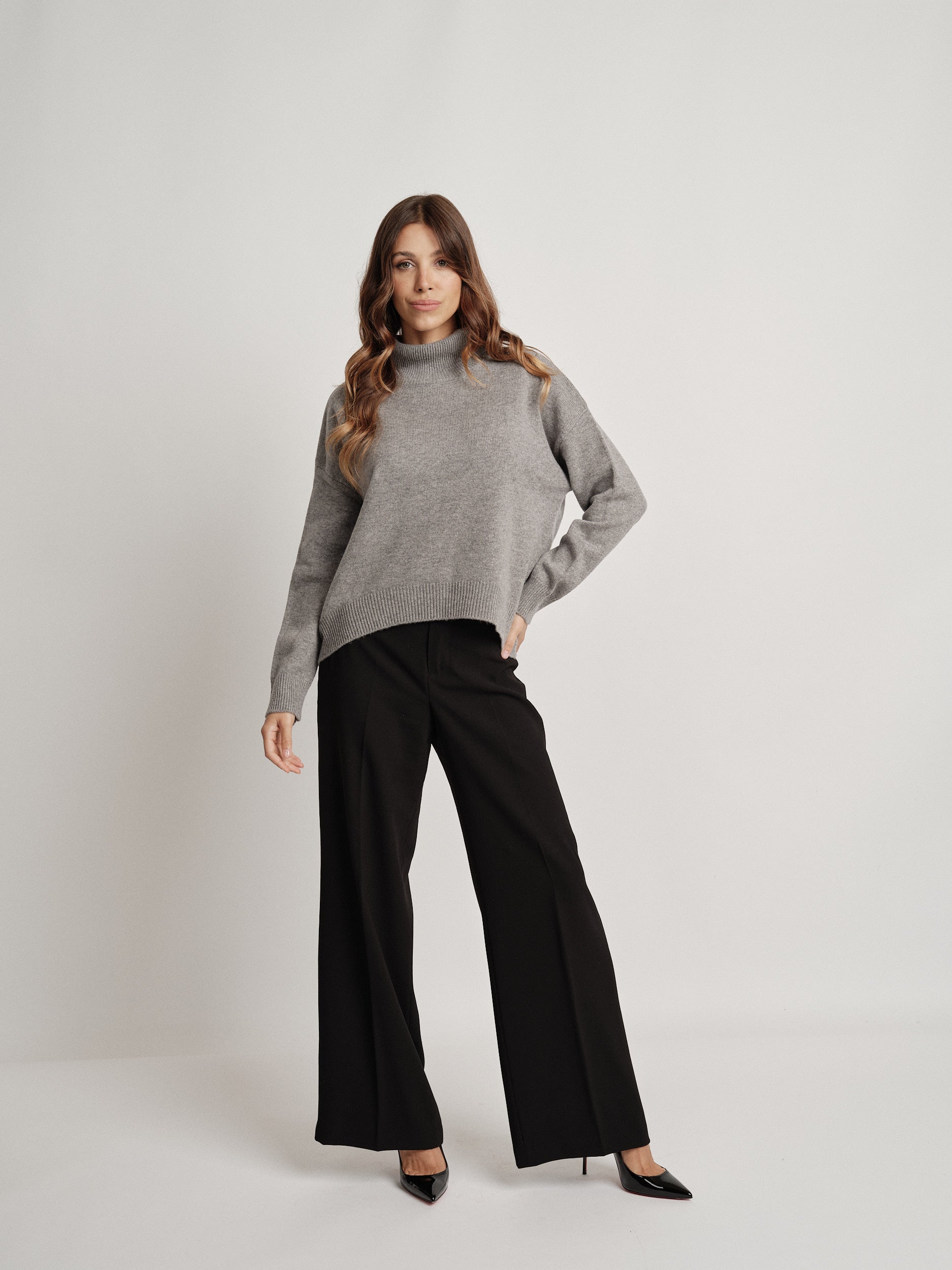 EMMA GRIS - 100% LANA