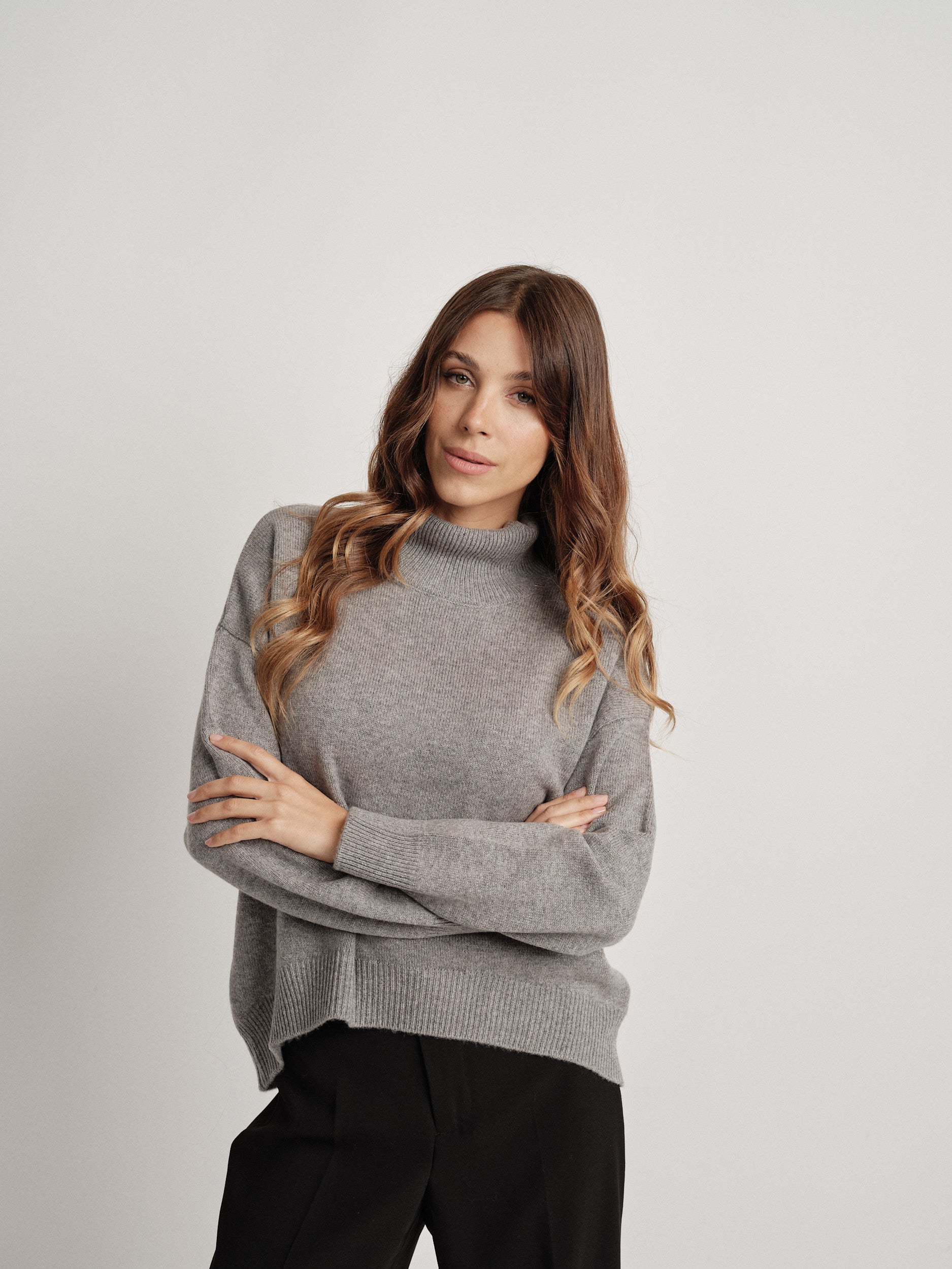 EMMA GRIS - 100% LANA