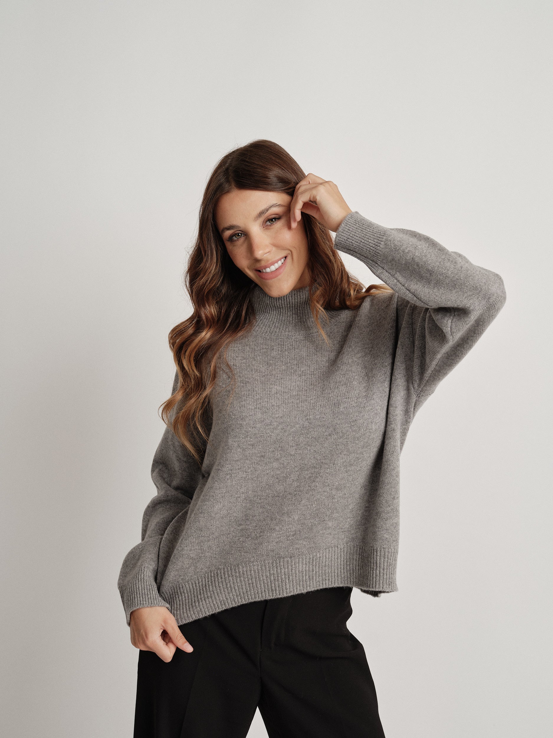 EMMA GRIS - 100% LANA