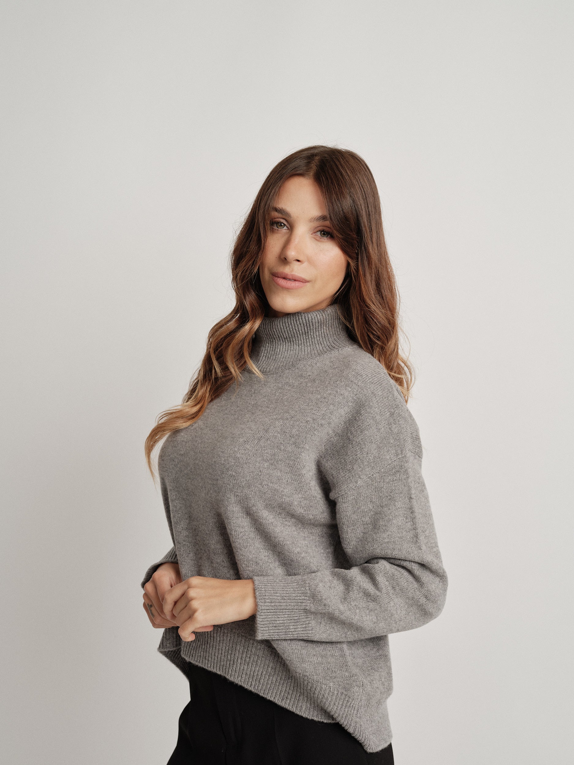 EMMA GRIS - 100% LANA