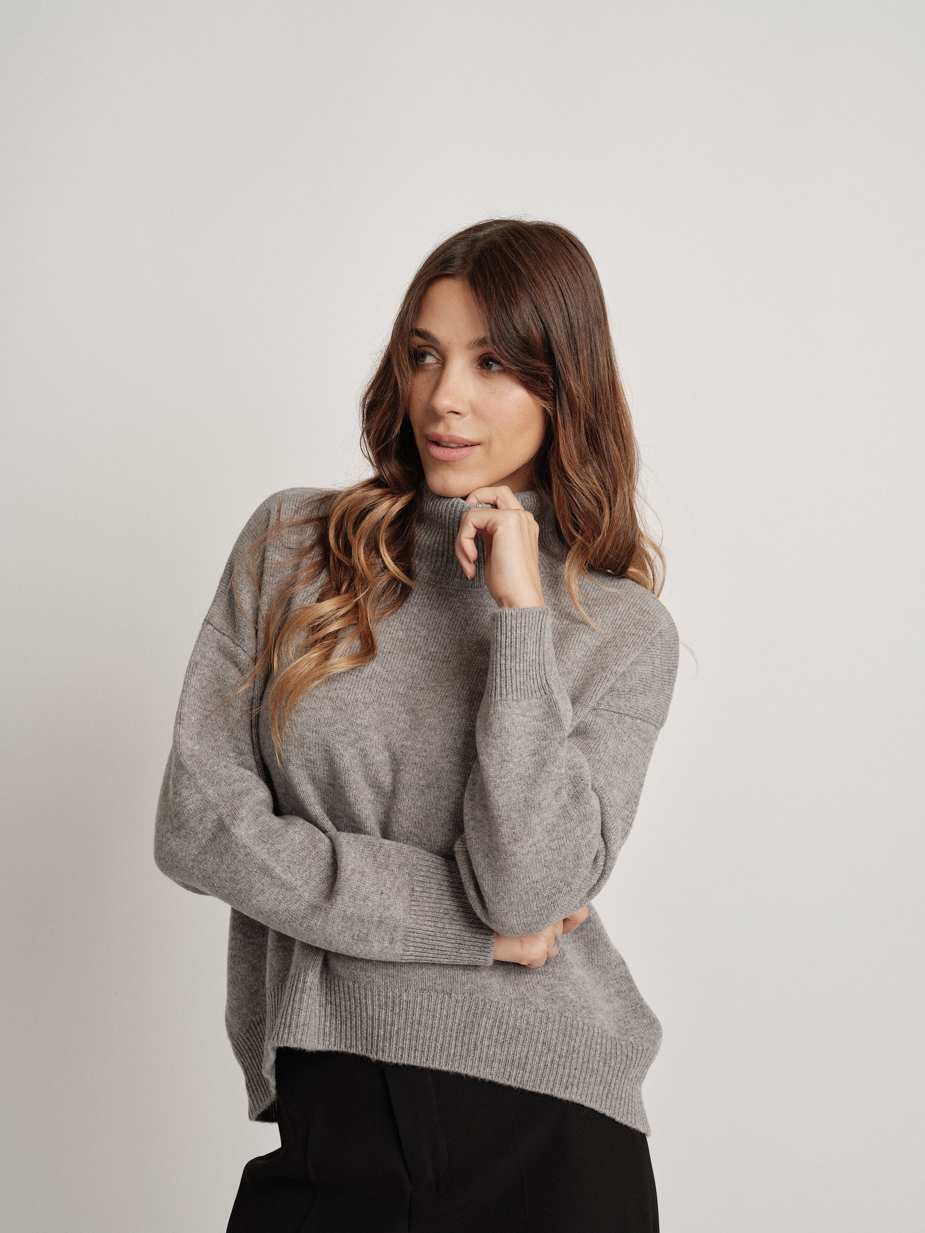 EMMA GRIS - 100% LANA