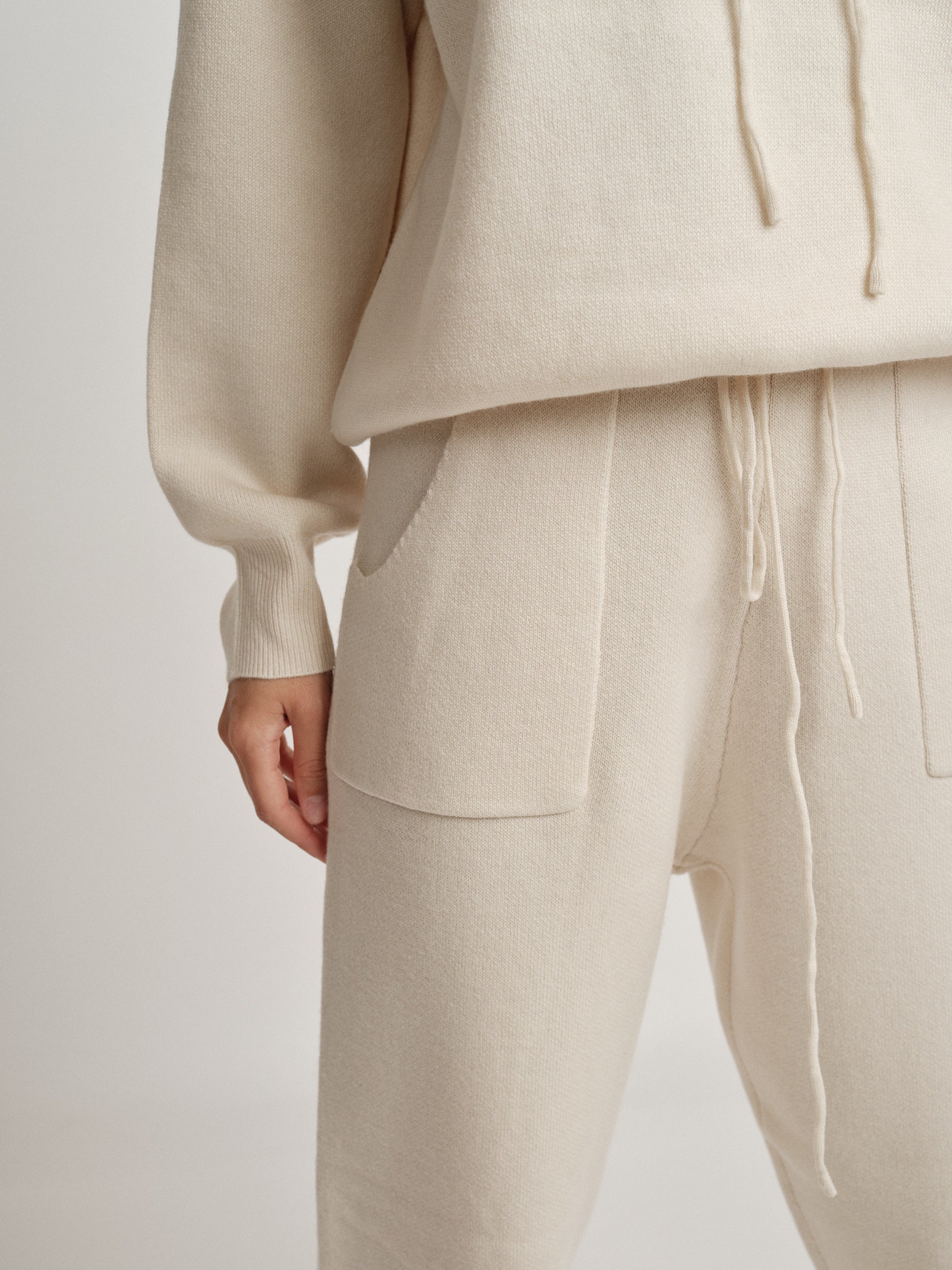 Tuta Crema misto lana