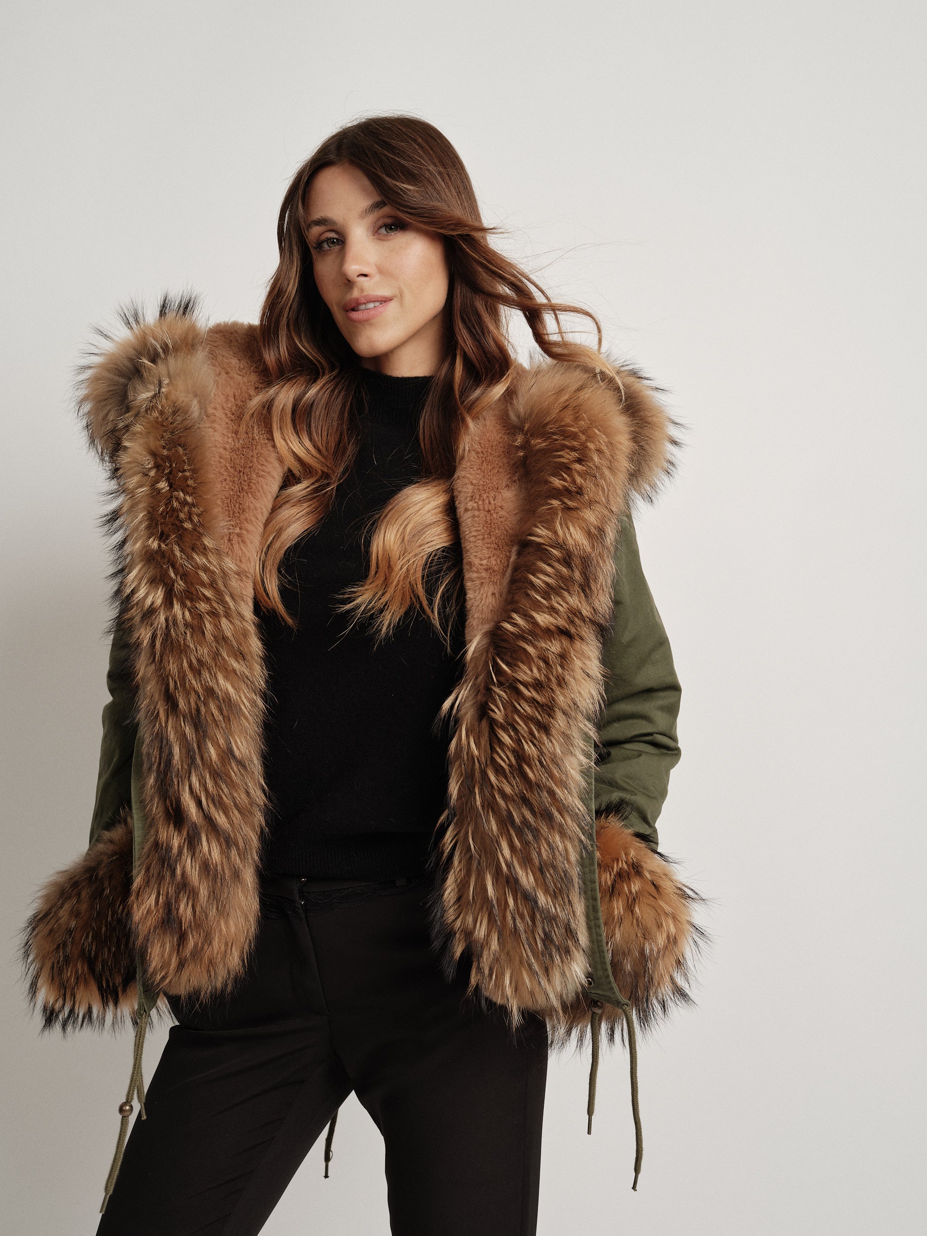 PARKA OSLO interior de pelo sintético