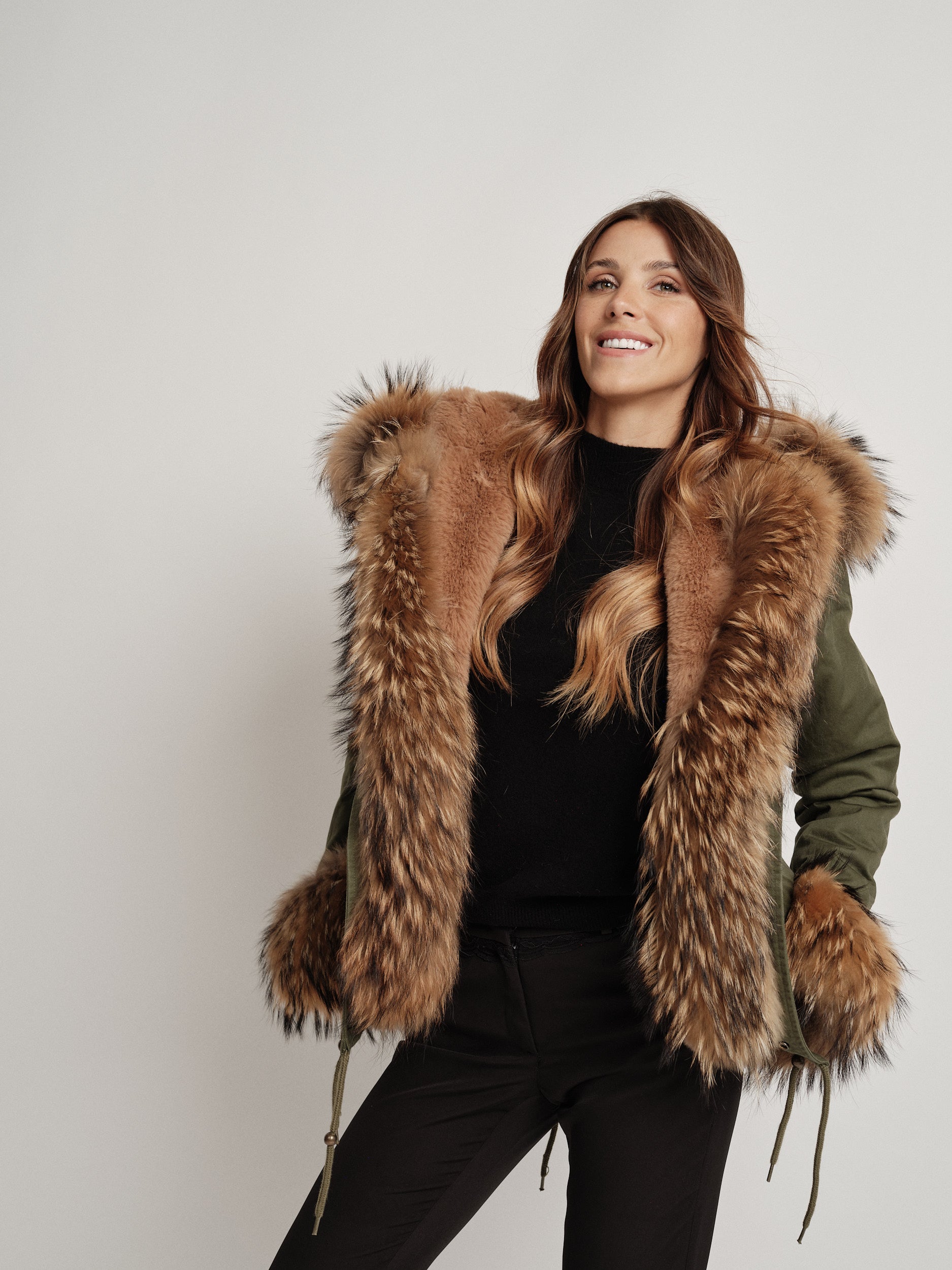 PARKA OSLO interior de pelo sintético