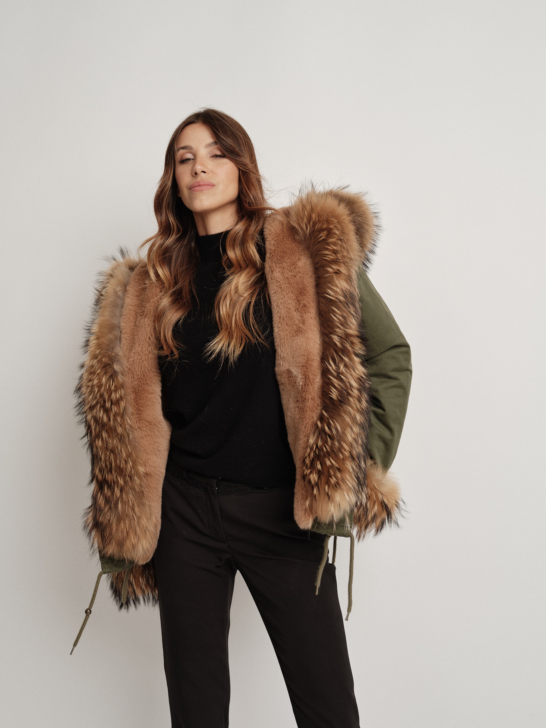 PARKA OSLO interior de pelo sintético