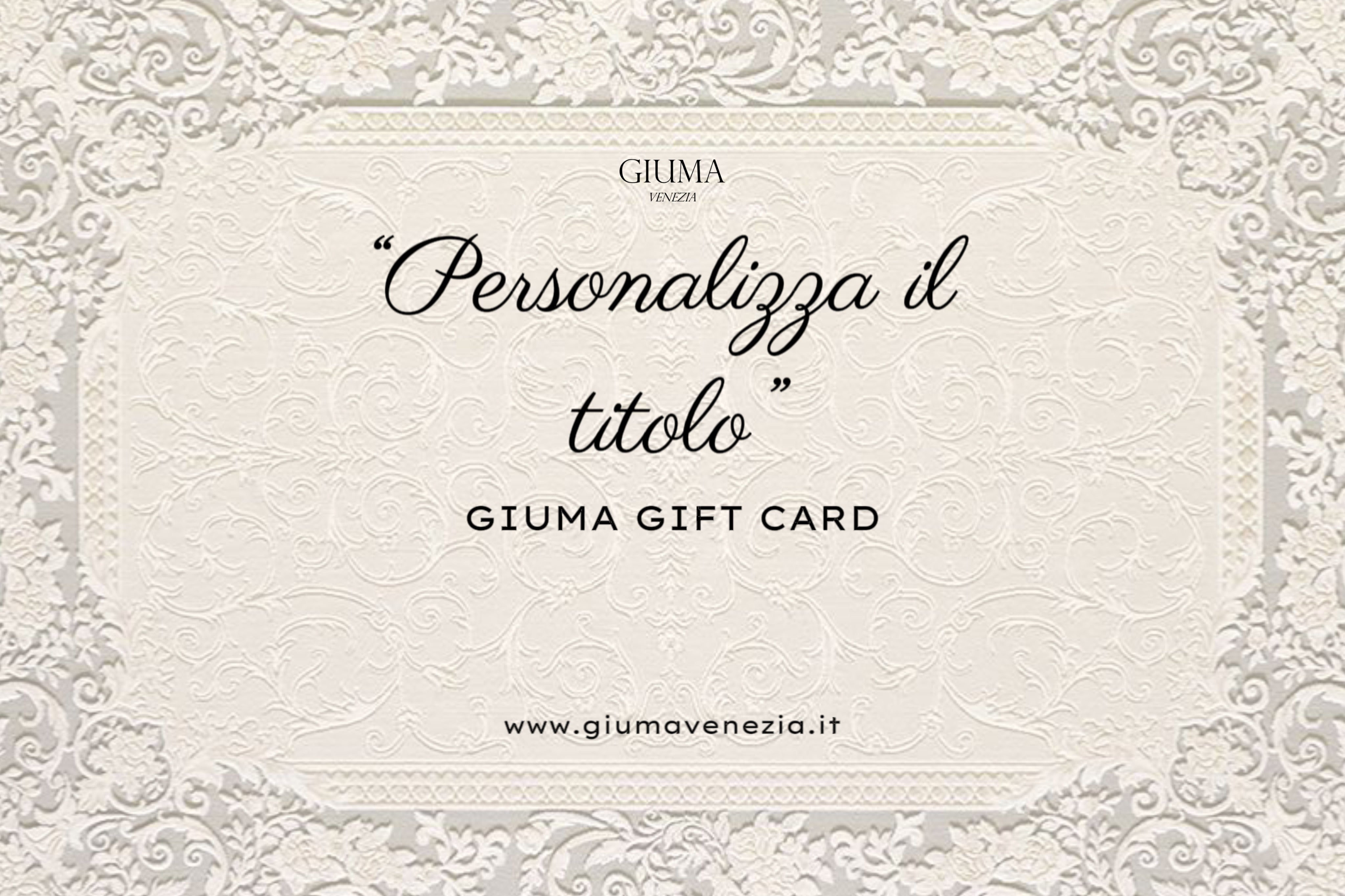 GIUMA Gift Card