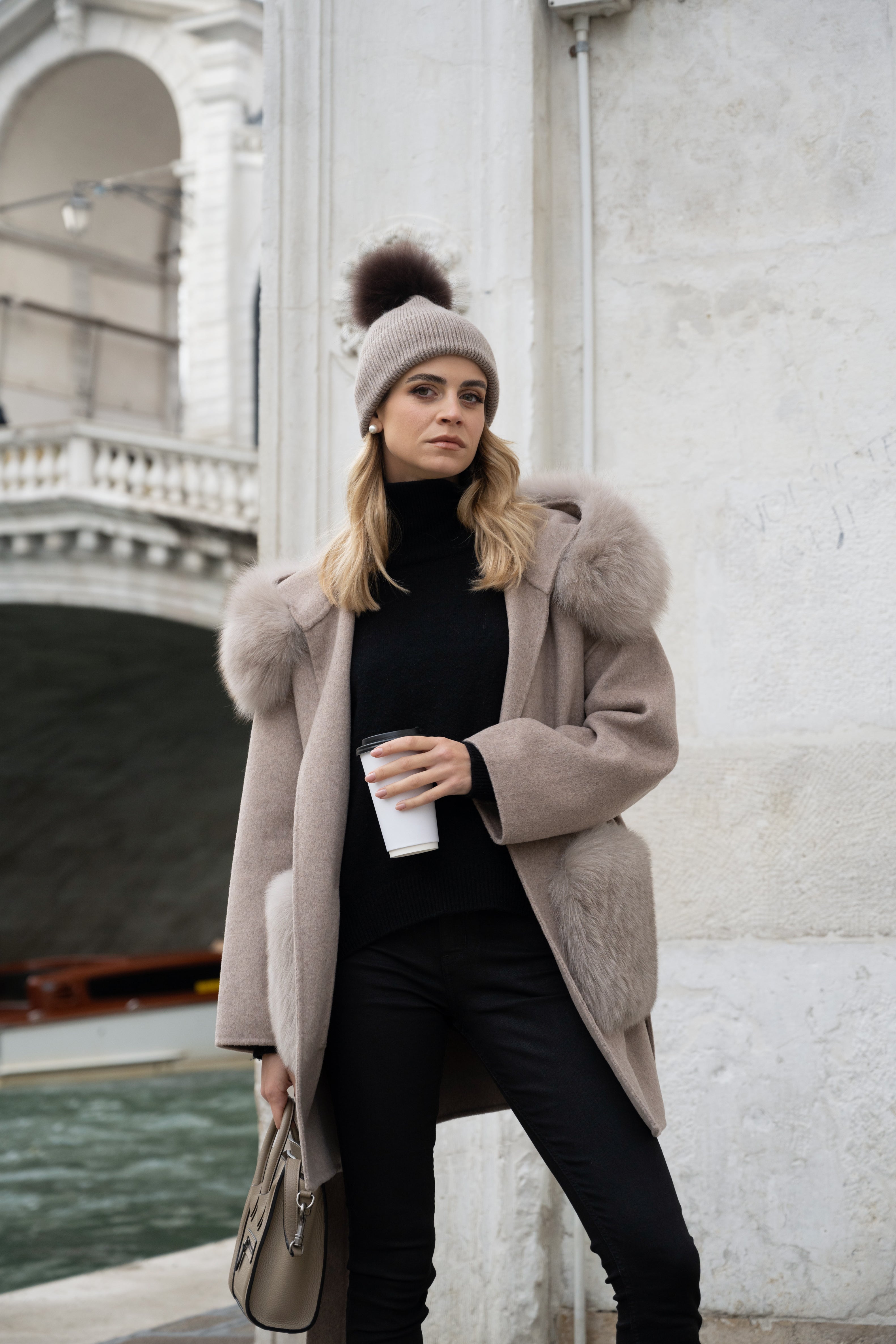 Gorro de lana y cachemir