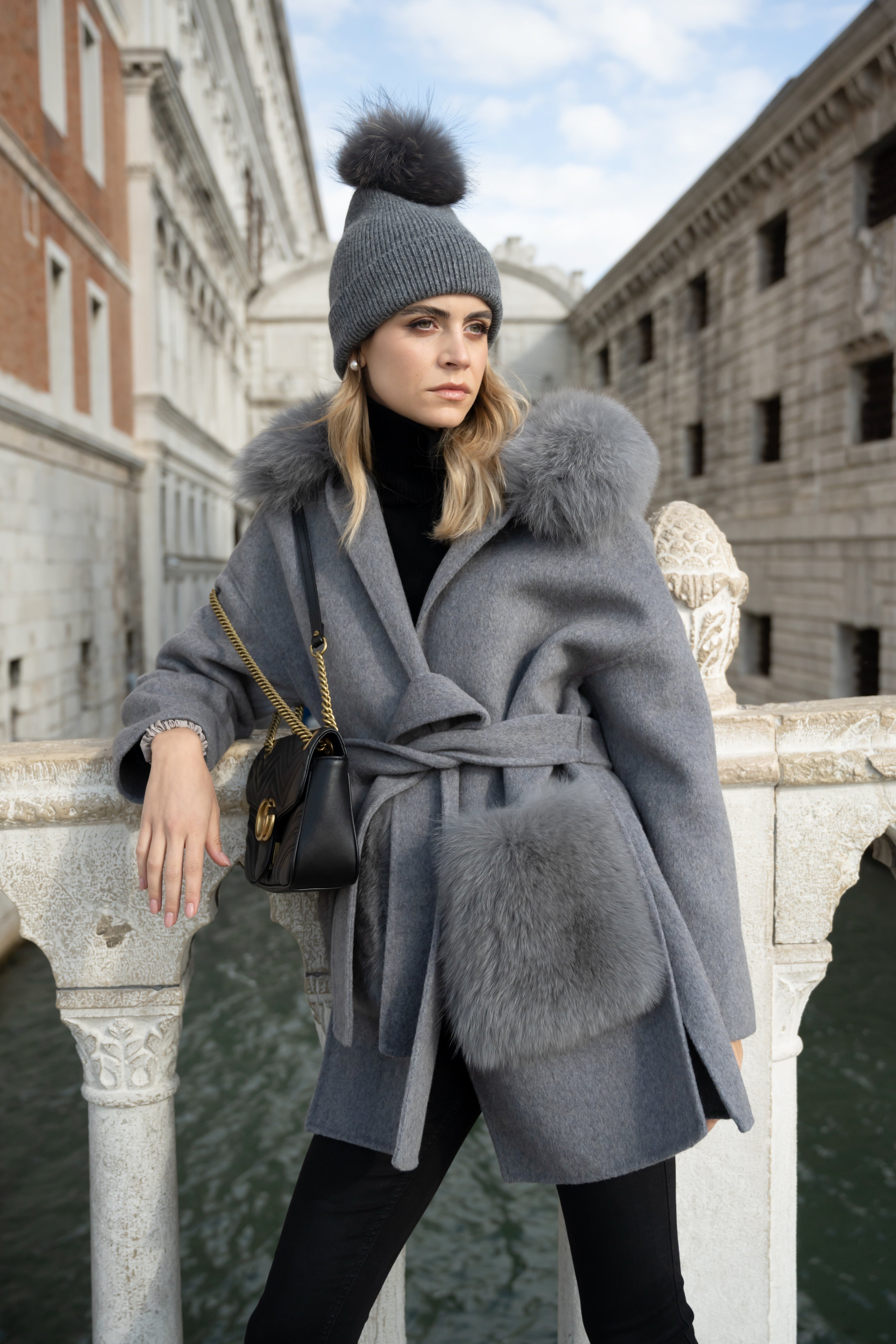 Gorro de lana y cachemir