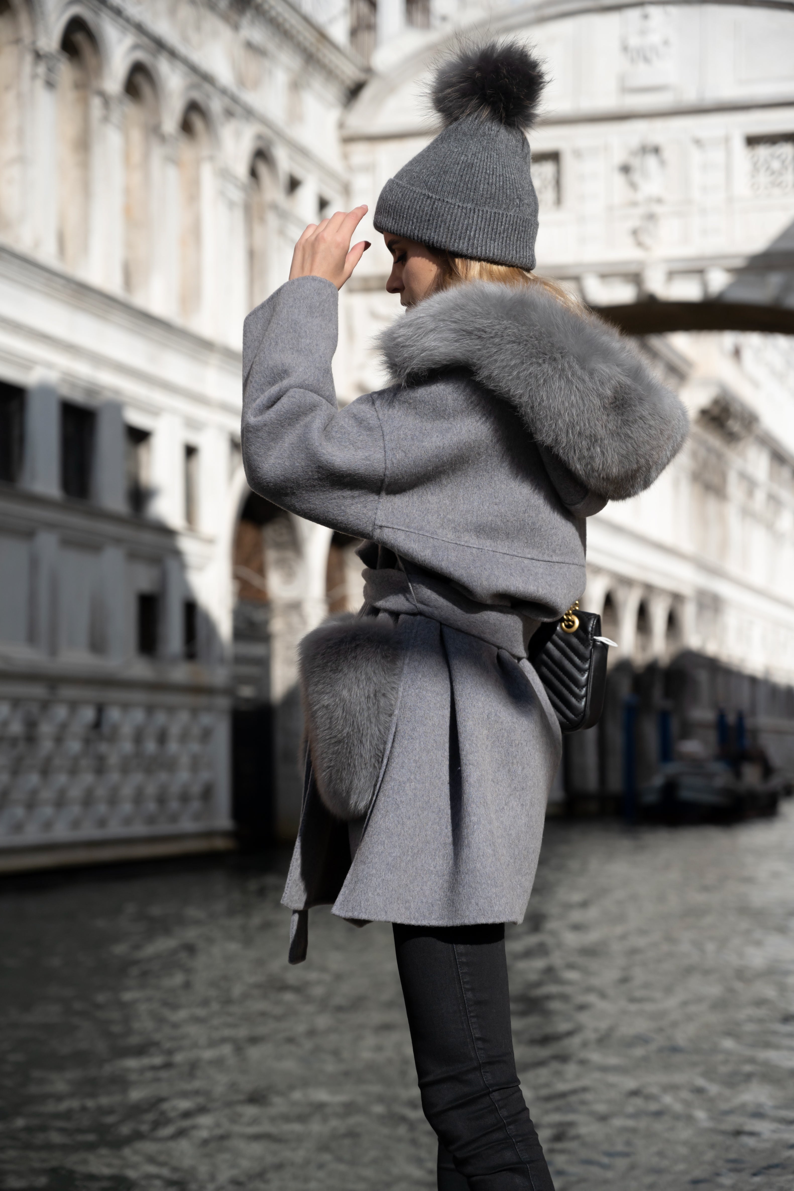 Gorro de lana y cachemir