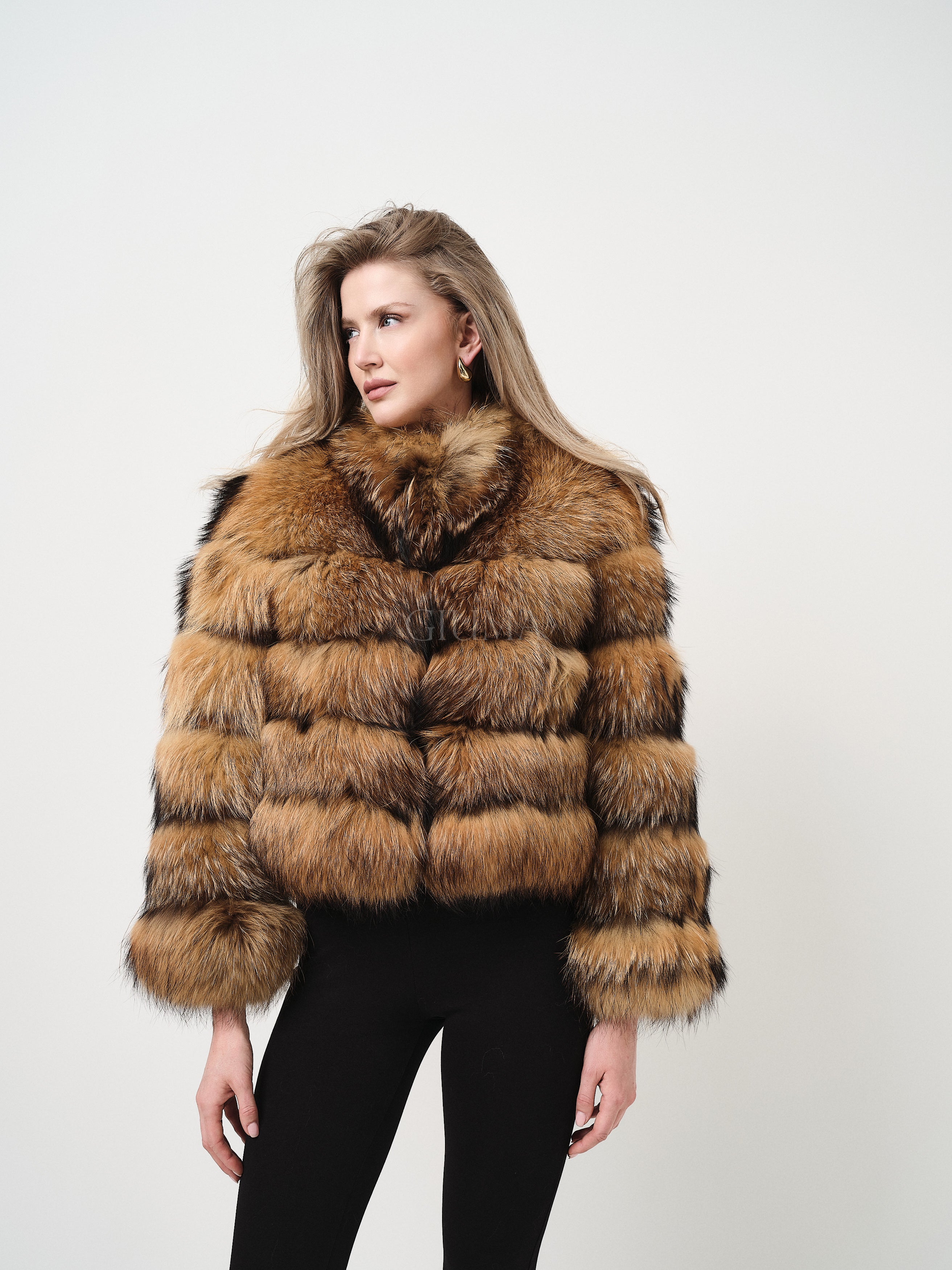 PELLICCIA LUISE NATURAL RACCOON