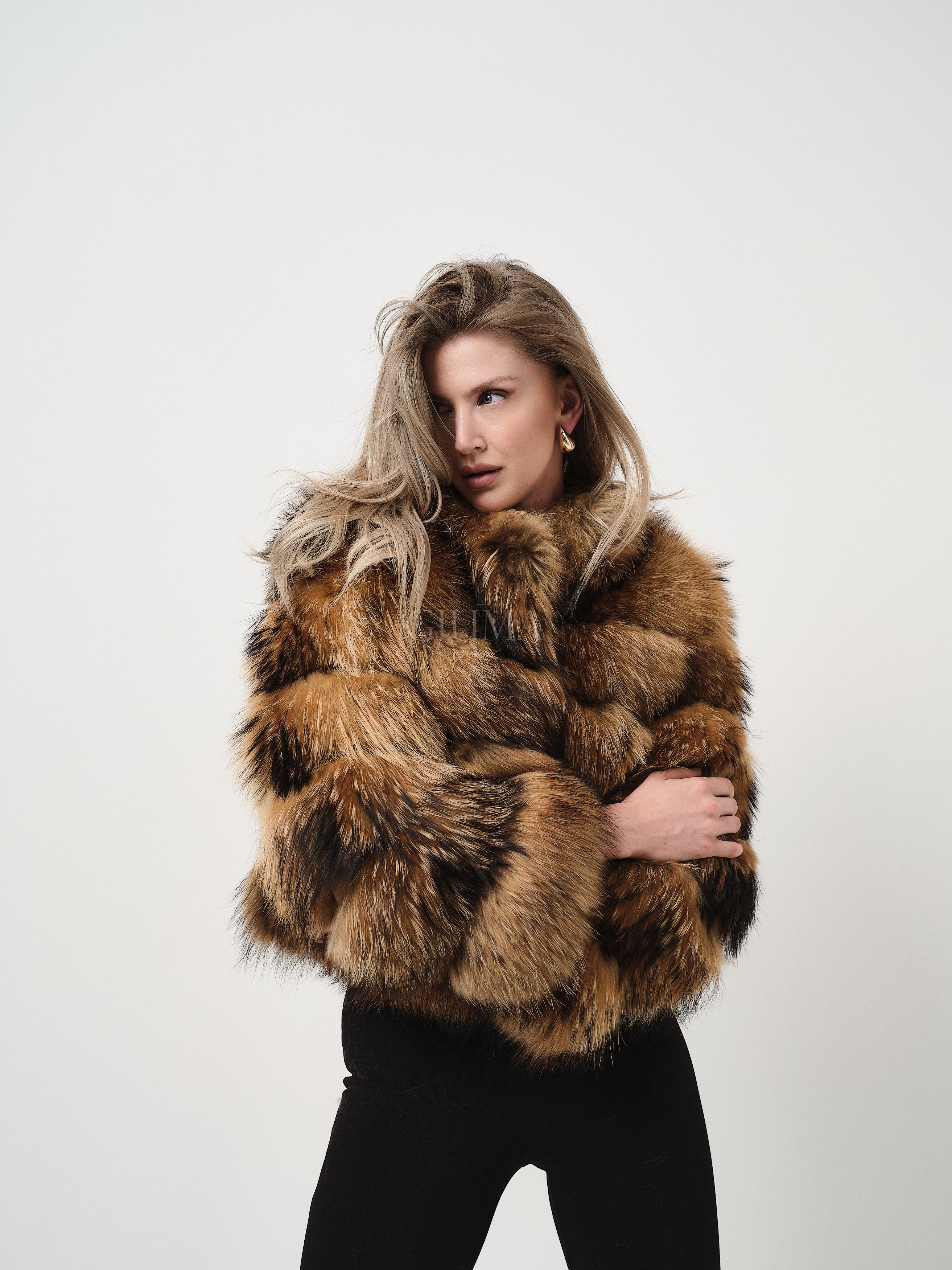 PELLICCIA LUISE NATURAL RACCOON
