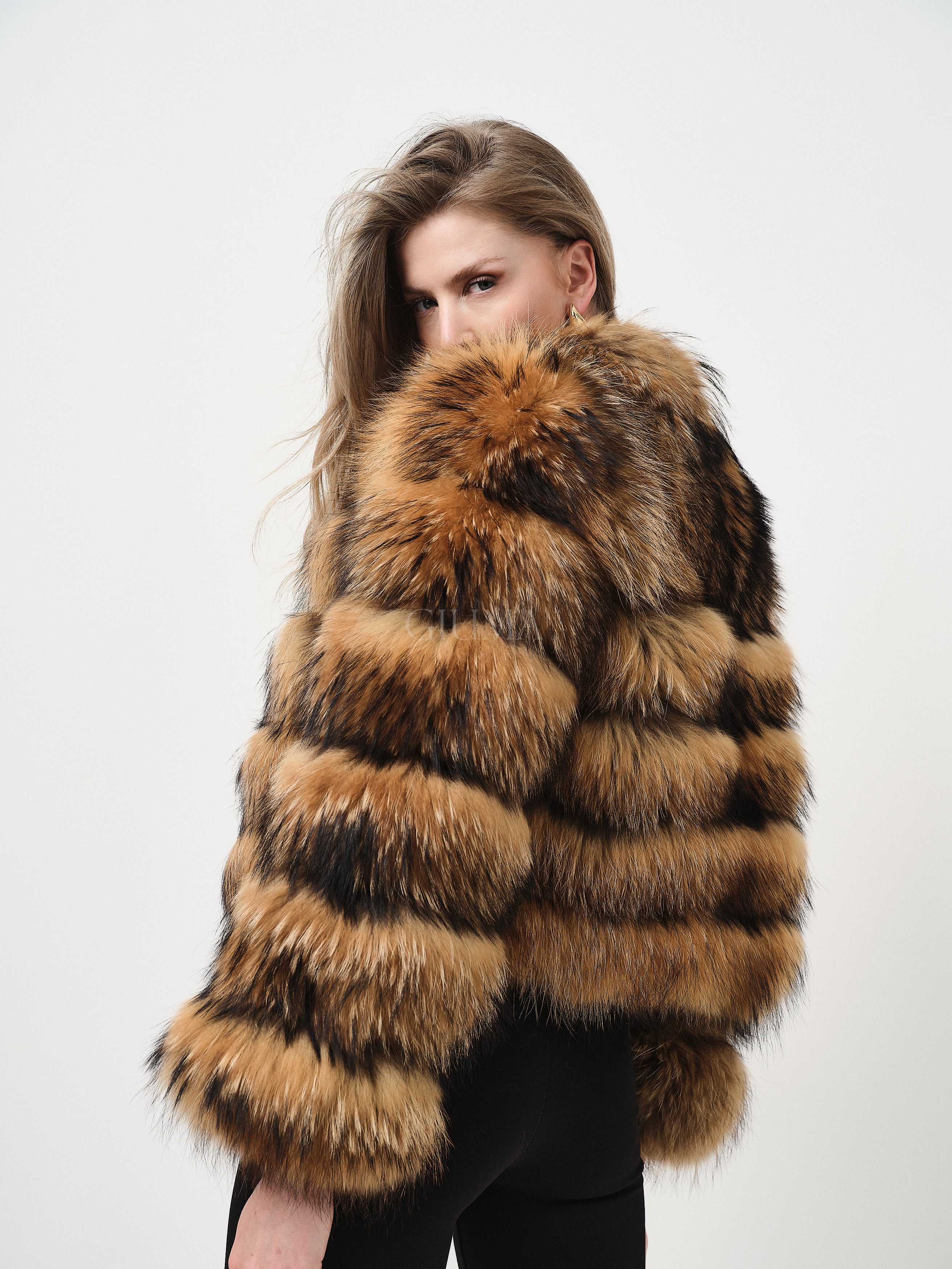 PELLICCIA LUISE NATURAL RACCOON