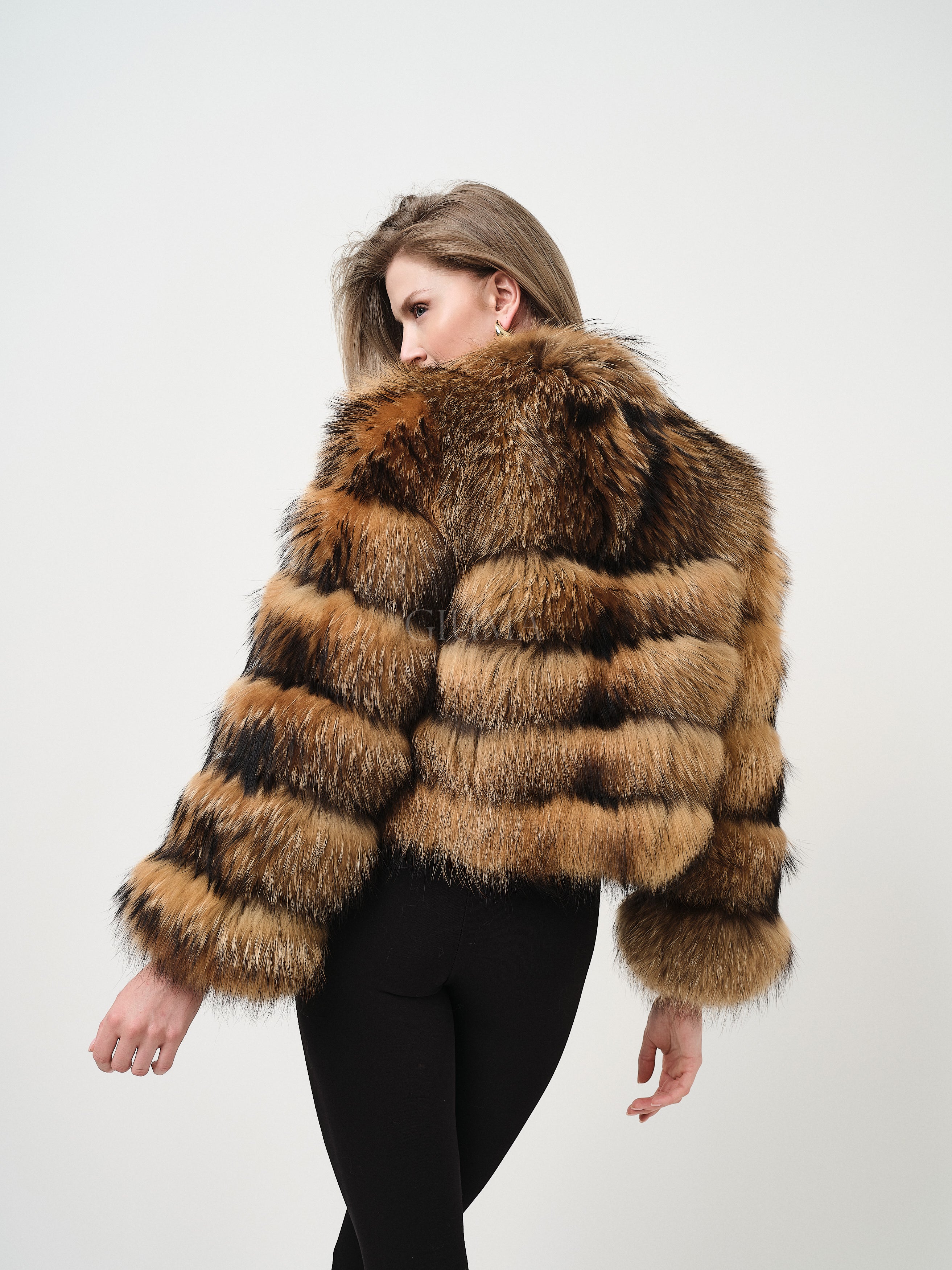 PELLICCIA LUISE NATURAL RACCOON