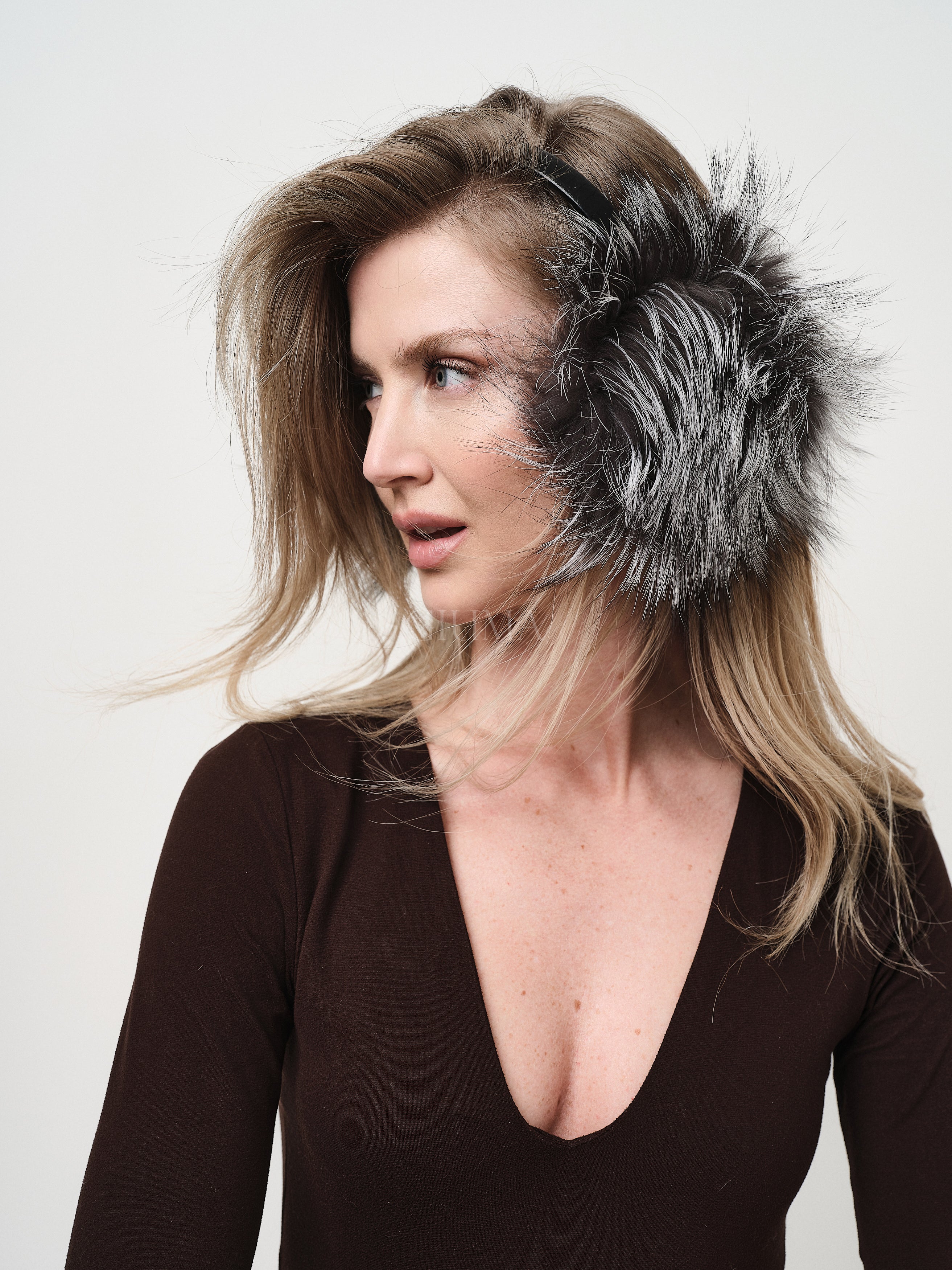 Earmuffs Silver - Fox