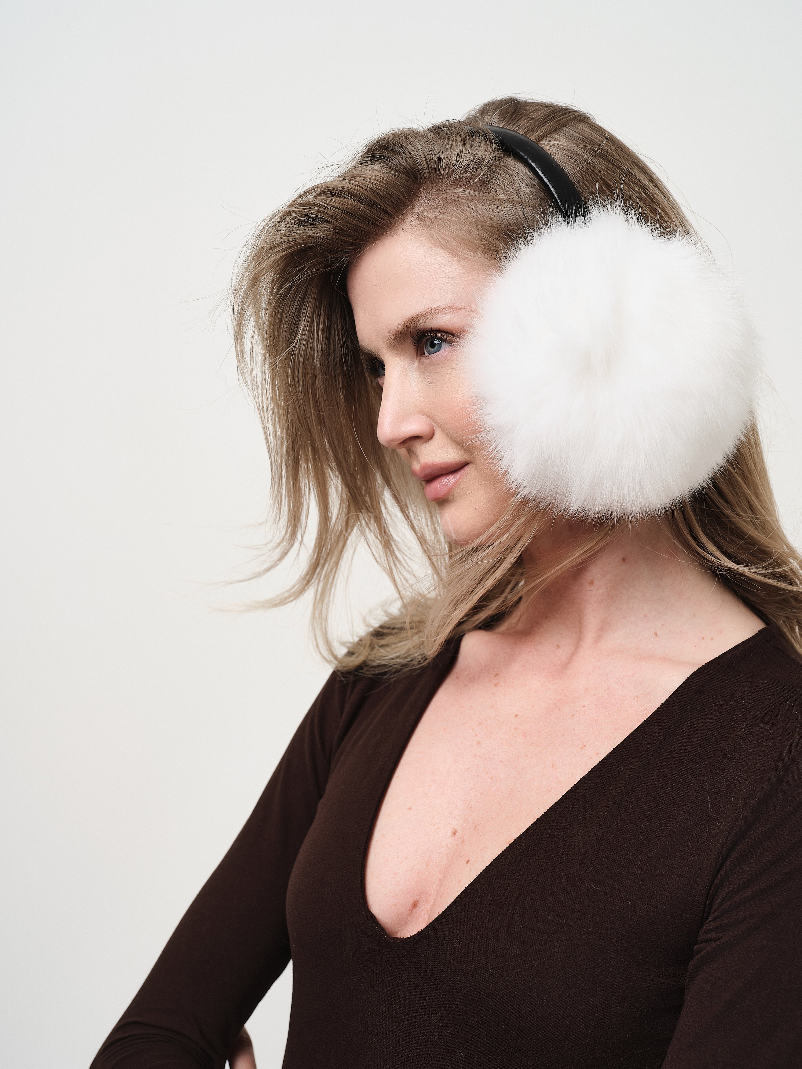 Earmuffs White - Fox