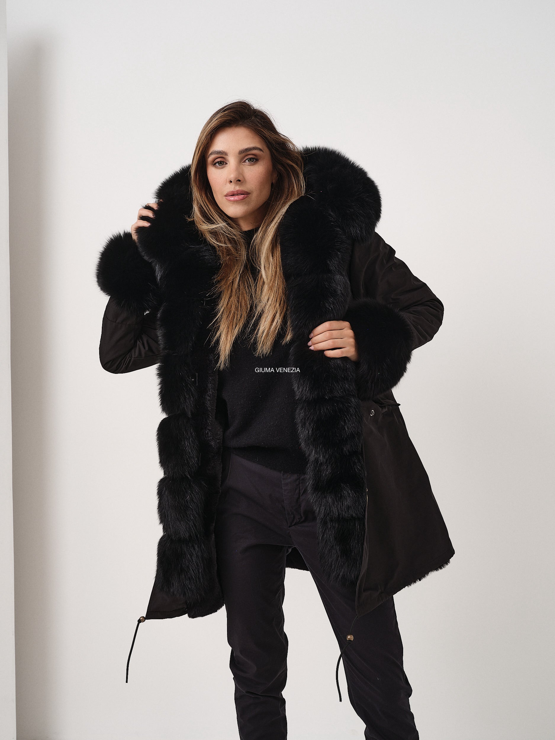 PARKA OSLO faux fur interior