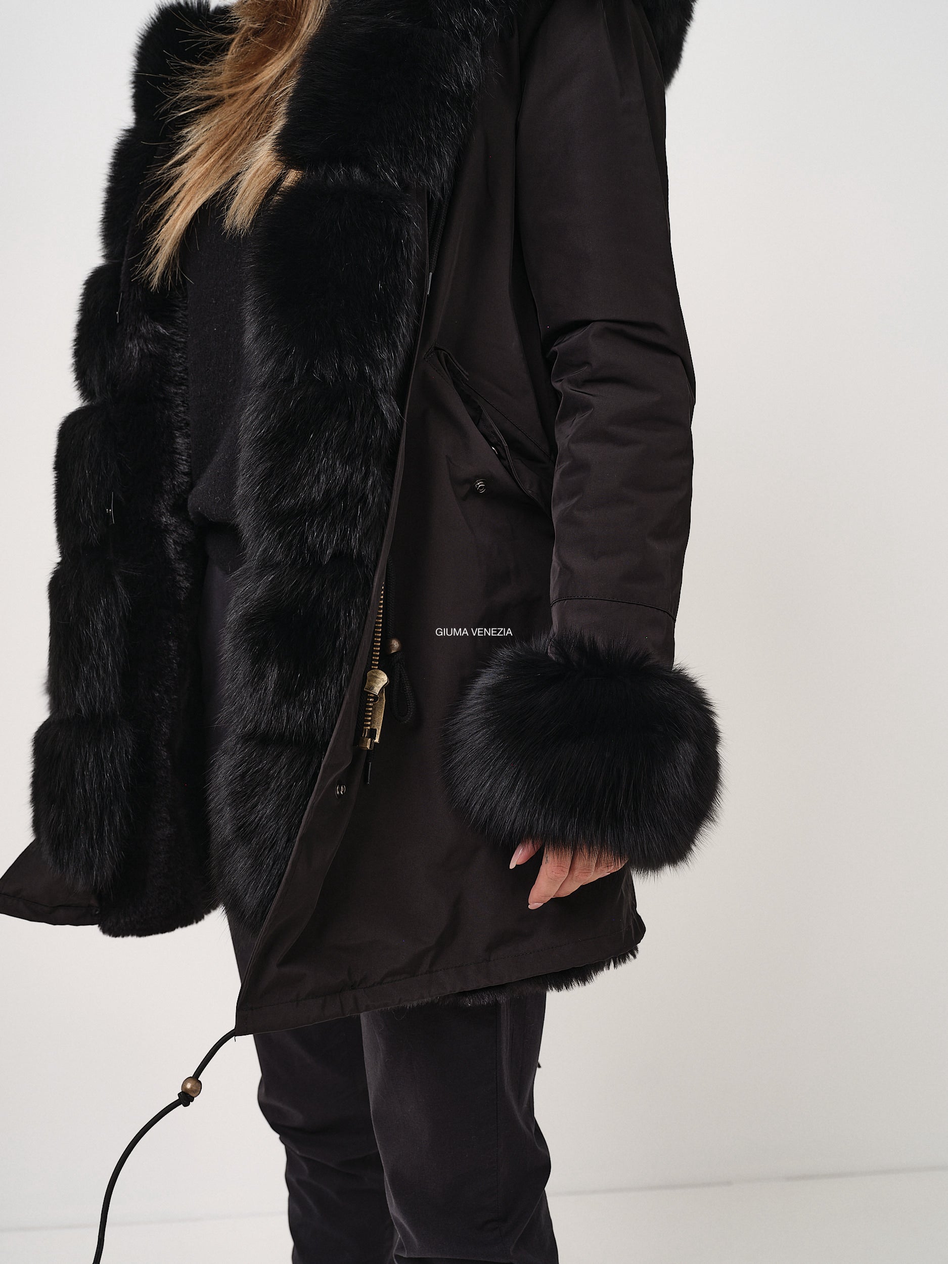 PARKA OSLO faux fur interior