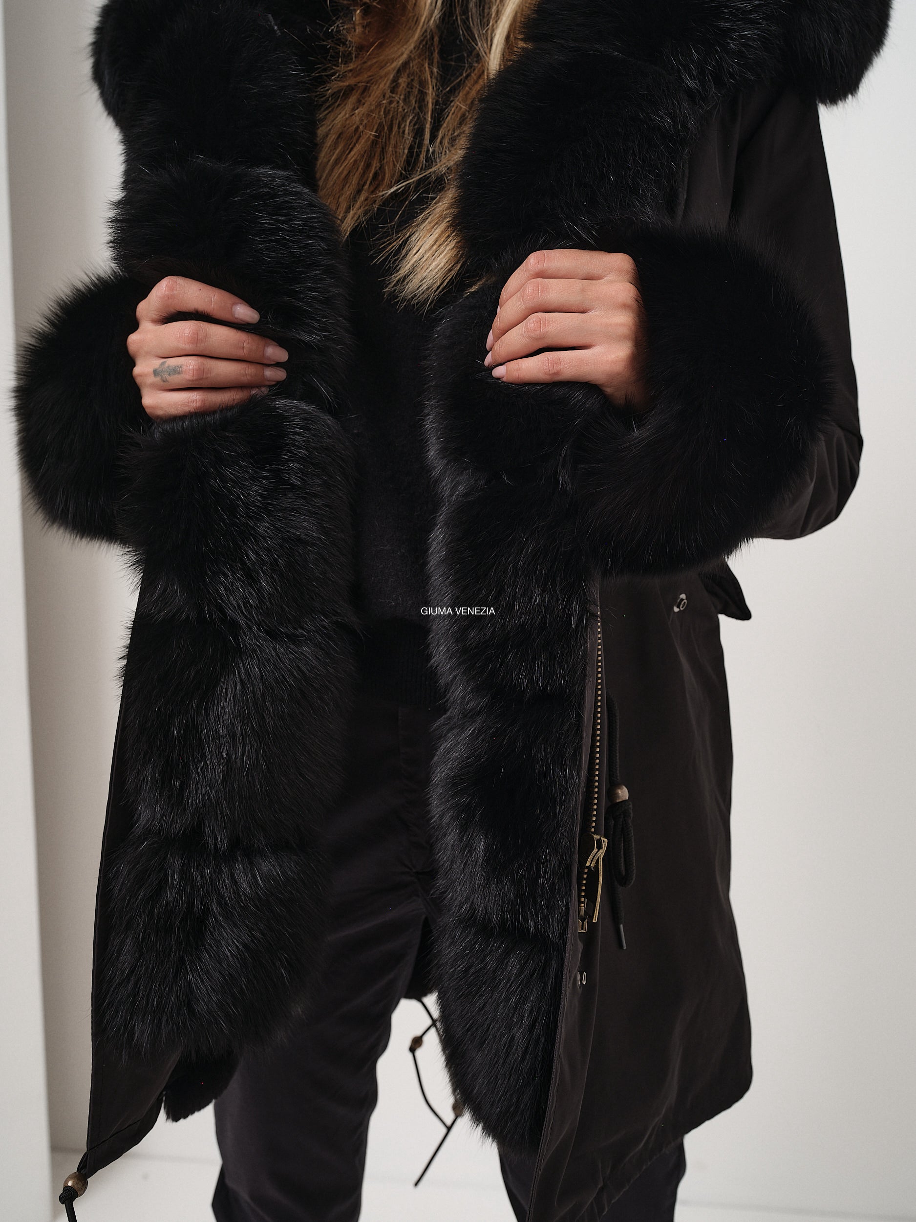 PARKA OSLO faux fur interior