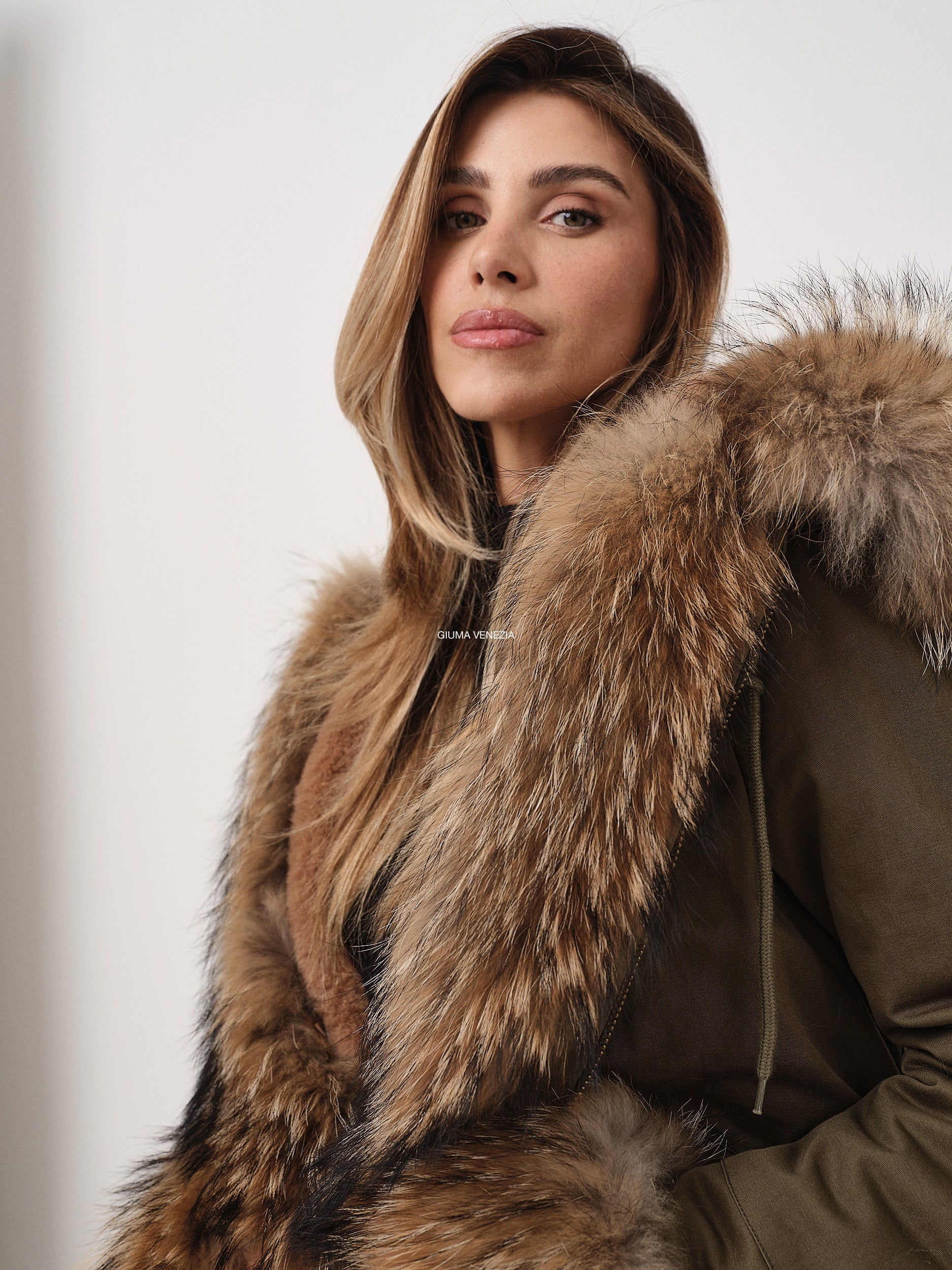 PARKA OSLO faux fur interior