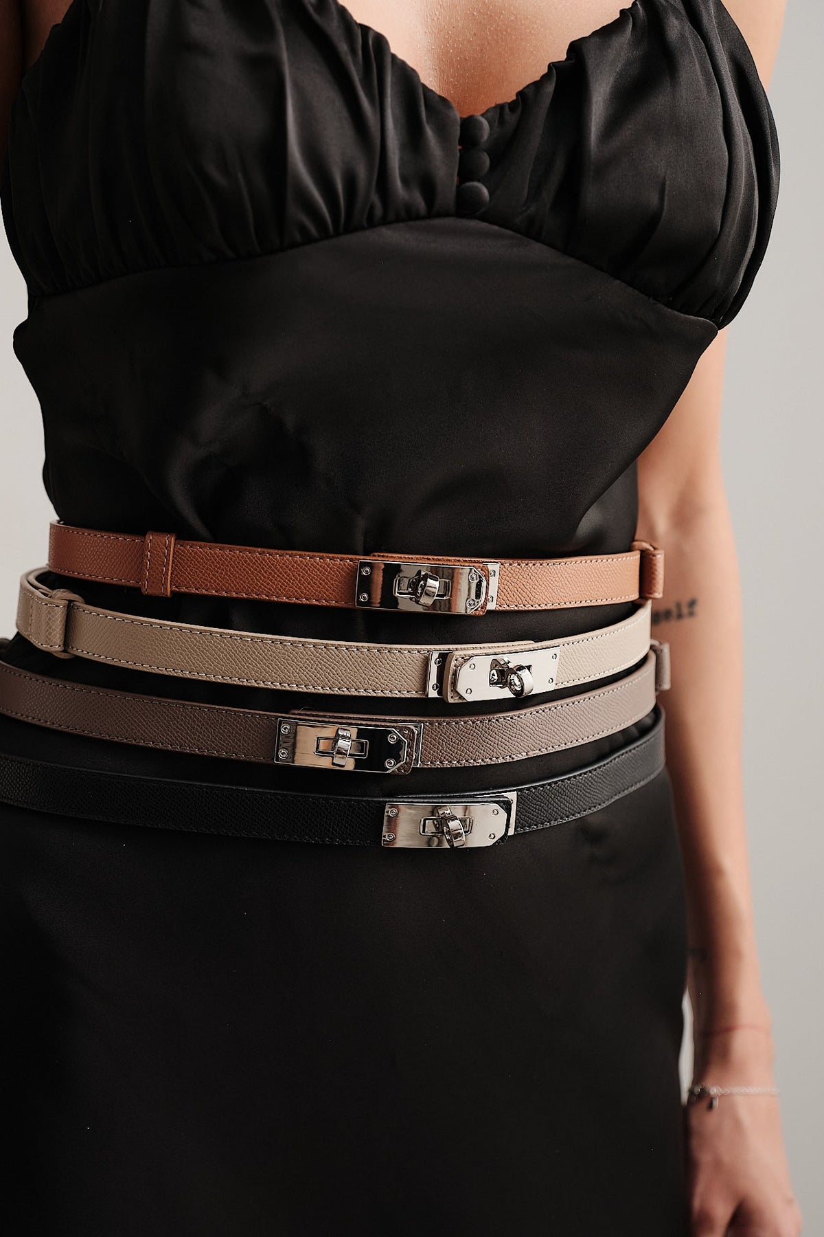 Cintura - cintura da donna in vera pelle, dettaglio 3 | GIUMA Venezia