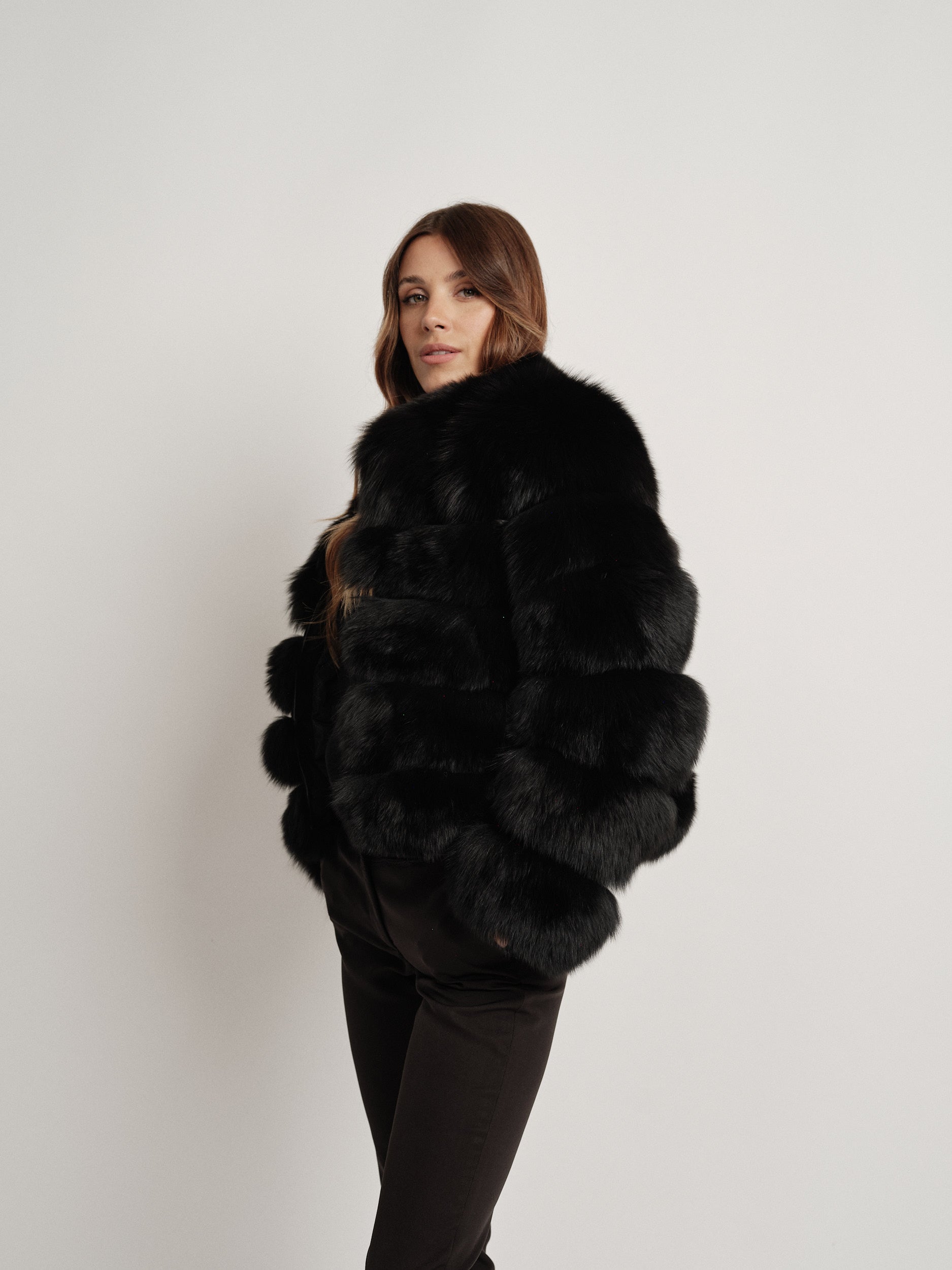 BLACK LUISE FUR