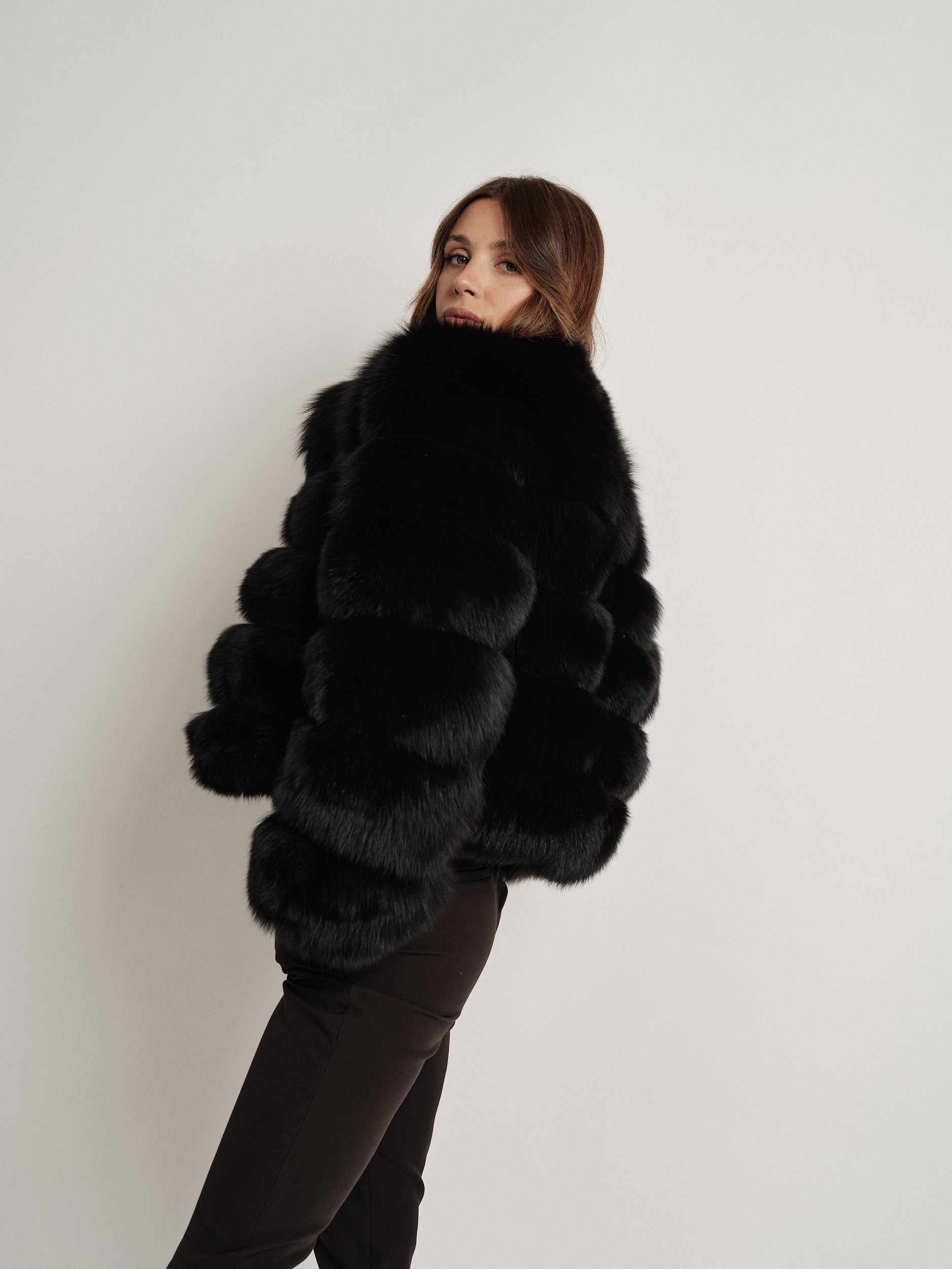 BLACK LUISE FUR