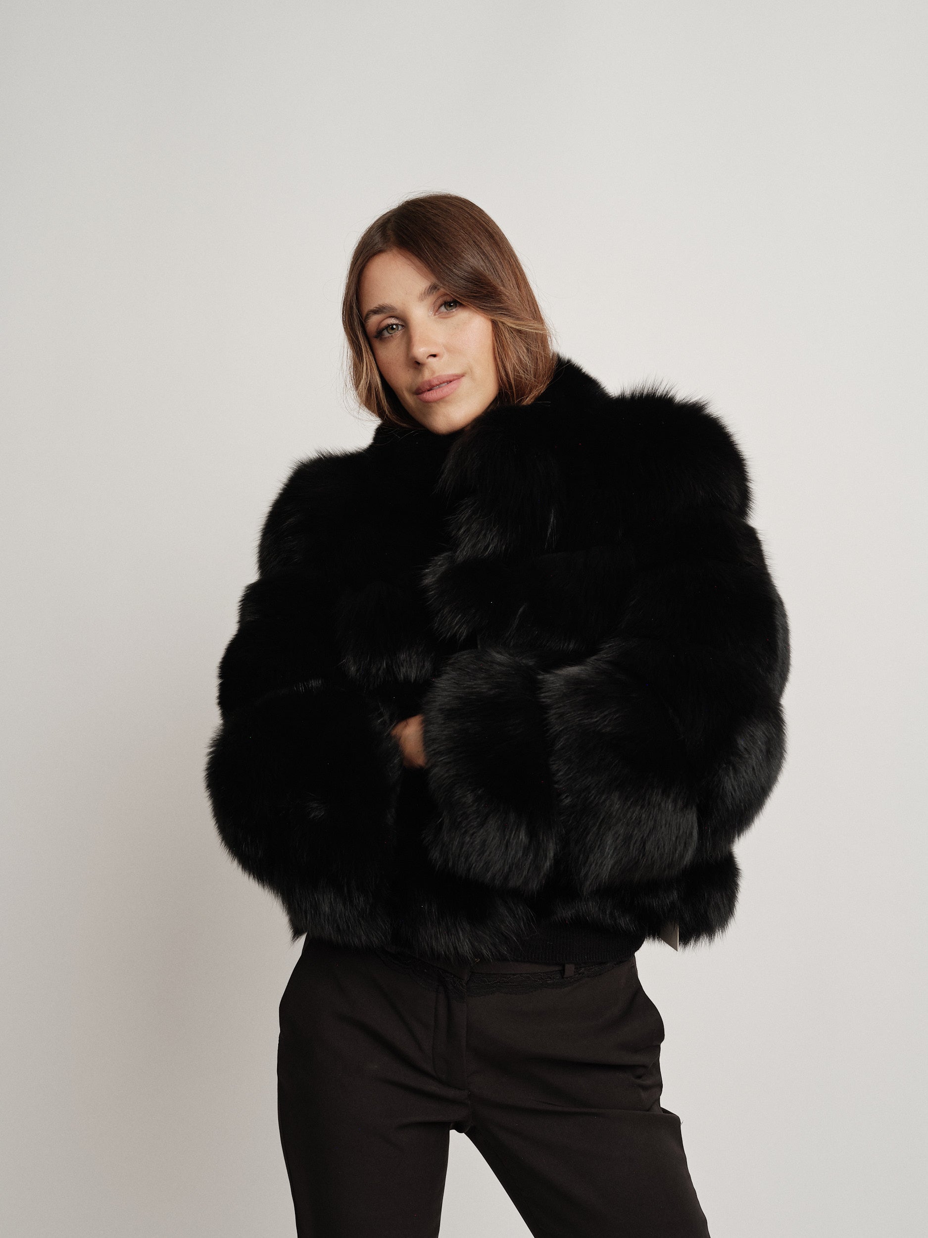 BLACK LUISE FUR