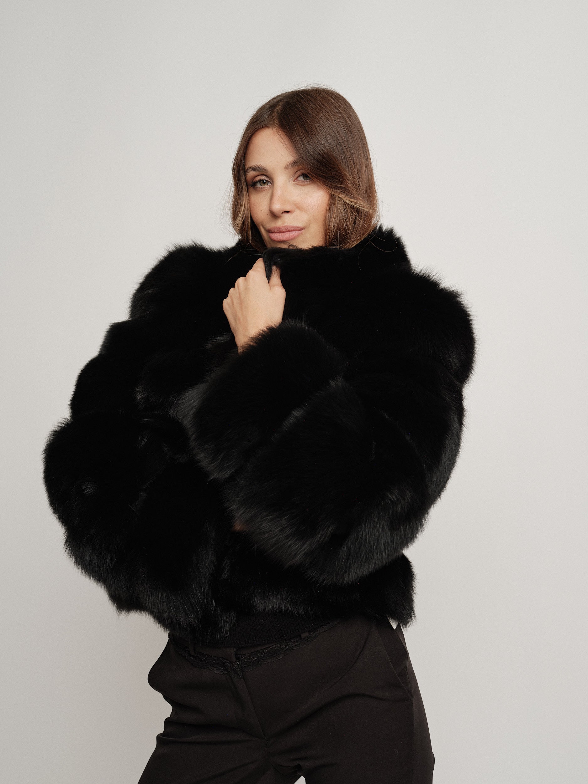 BLACK LUISE FUR