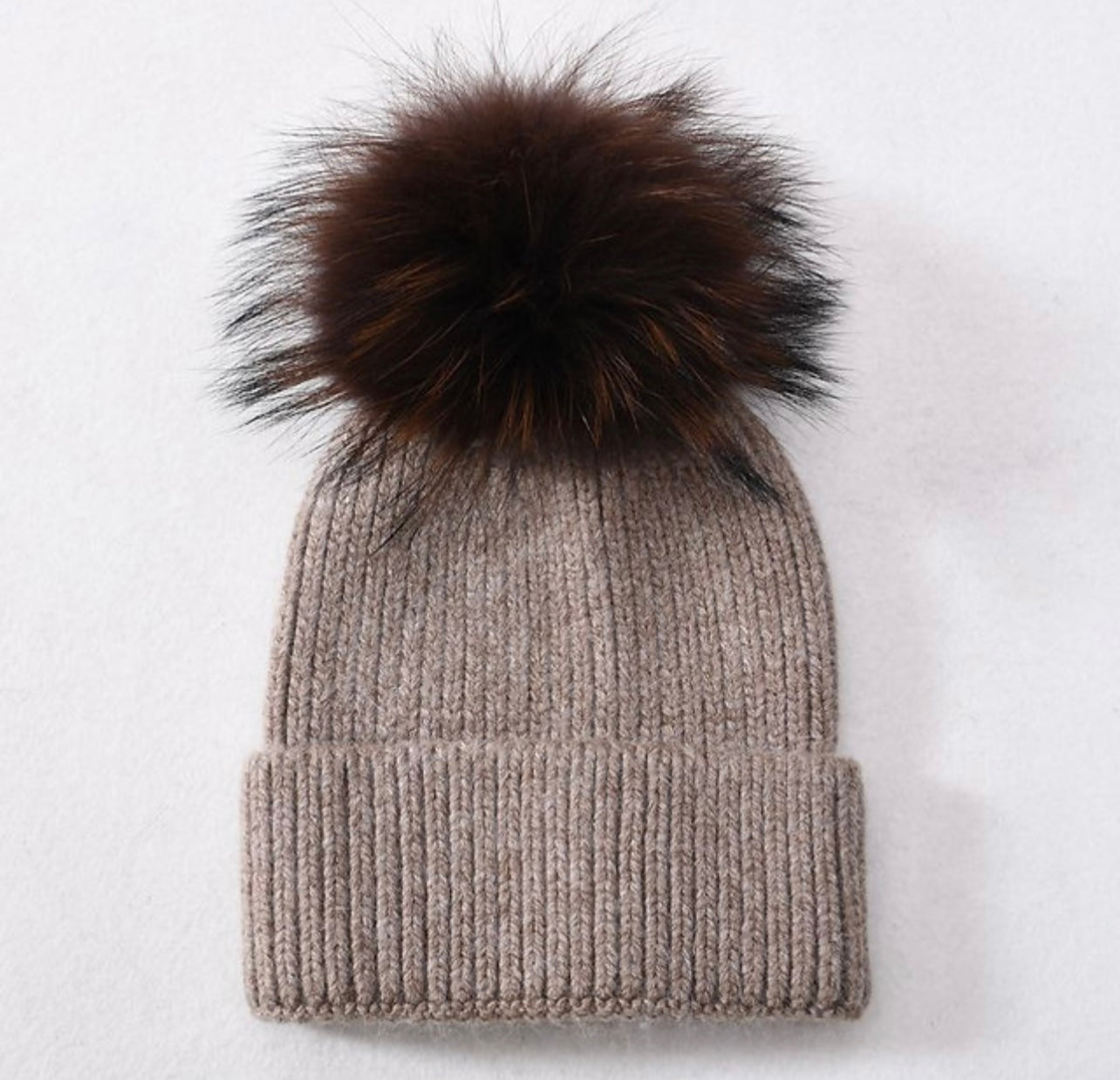 Cashmere wool hat