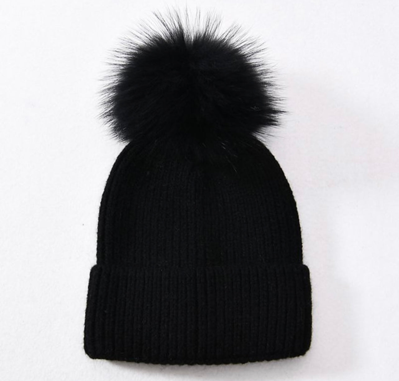 Cashmere wool hat